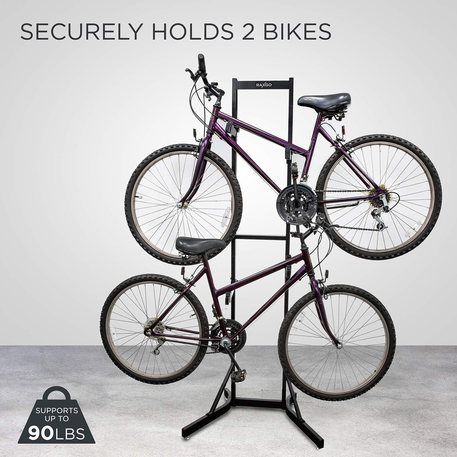 Steel Freestanding Adjustable Bike Rack