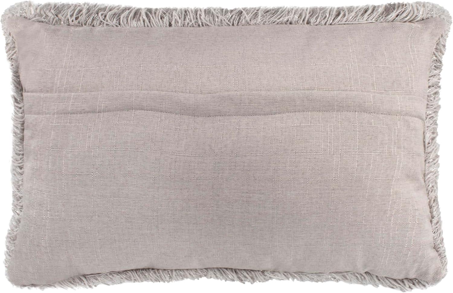 Shag Modish Metallic Pillow  - Safavieh