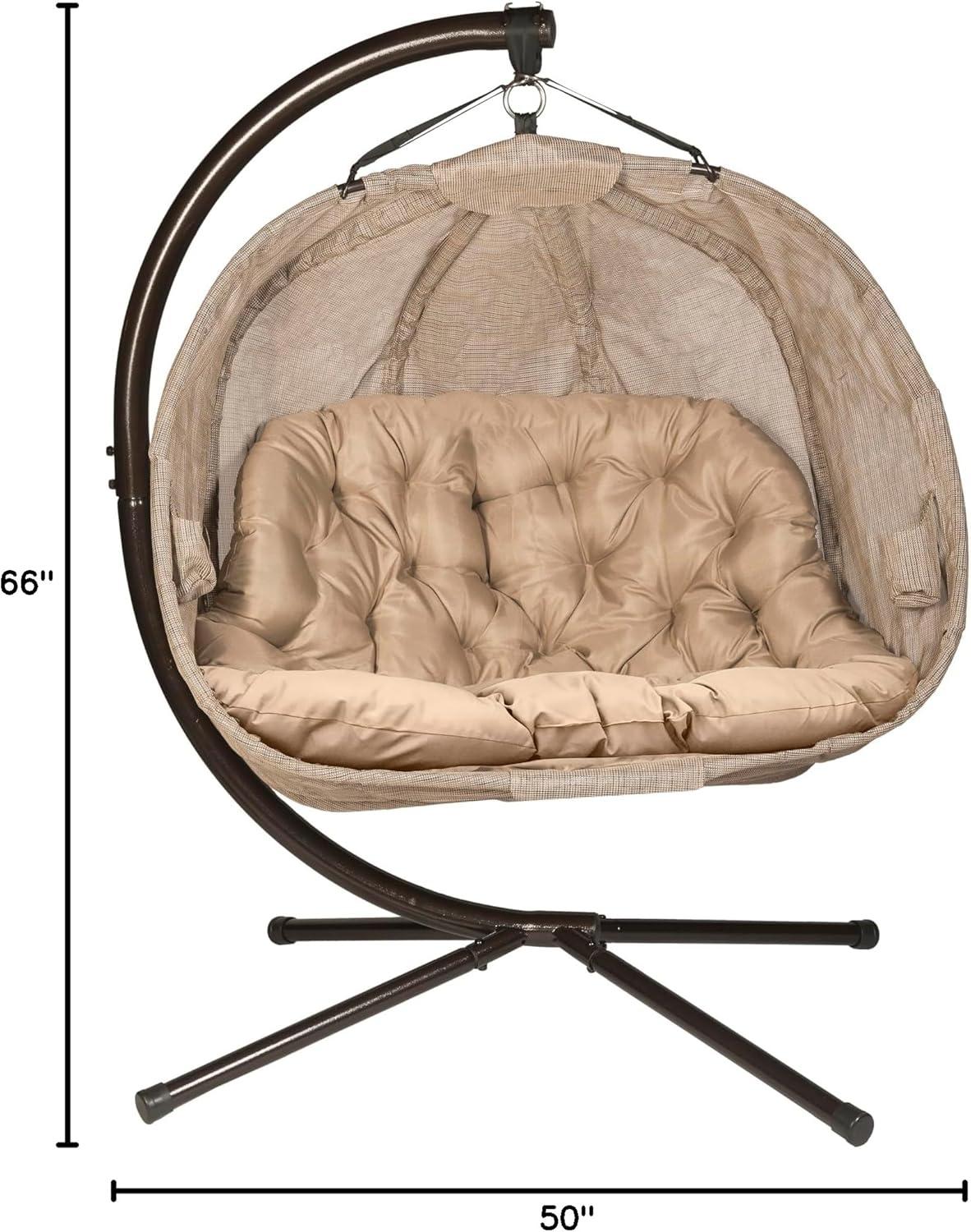 Wade Logan® Abdool Double Porch Swing with Stand
