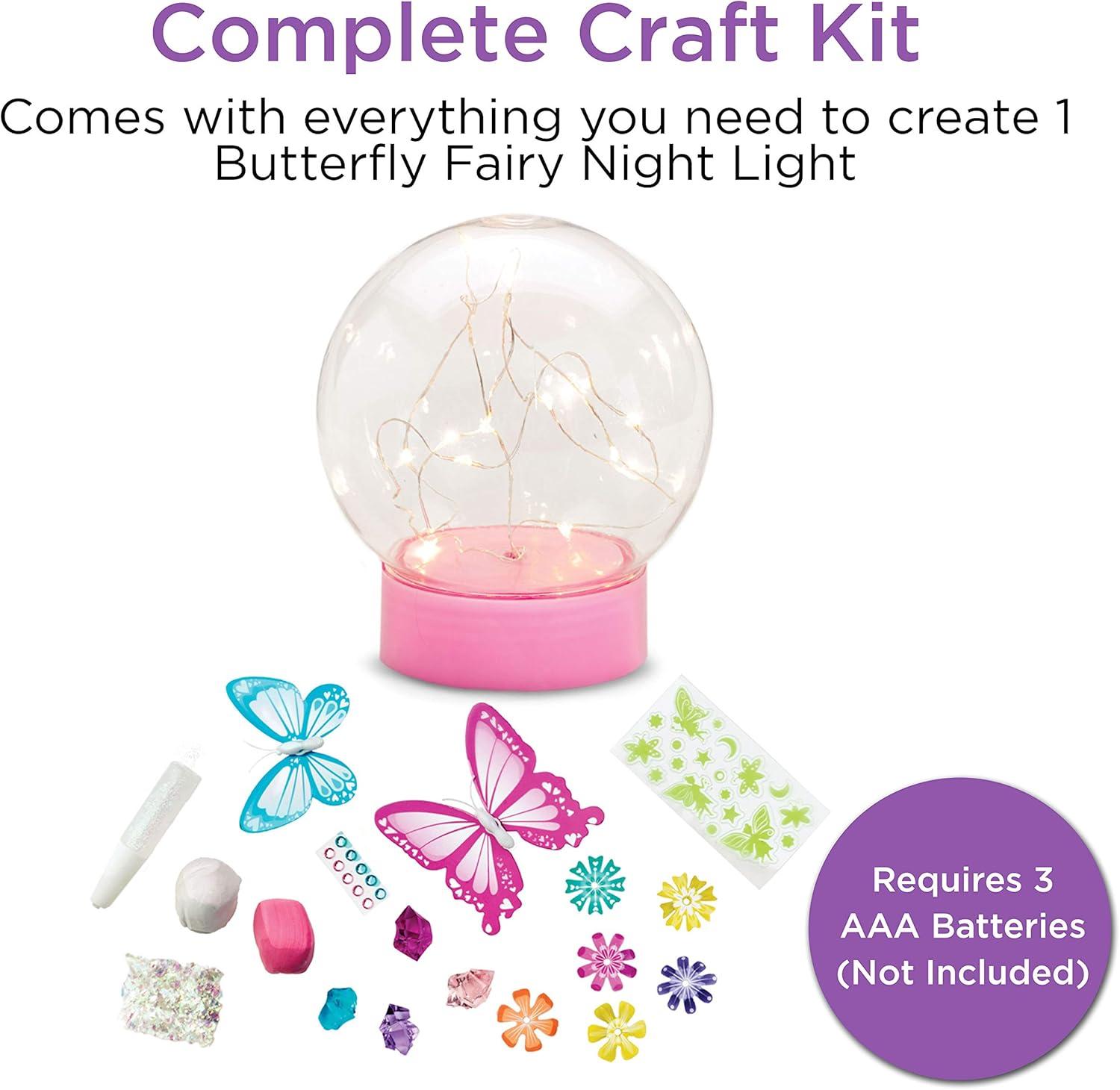 Creativity for Kids Butterfly Fairy Lights – Butterfly Craft Activity for Boys and Girls Ages 7-10+