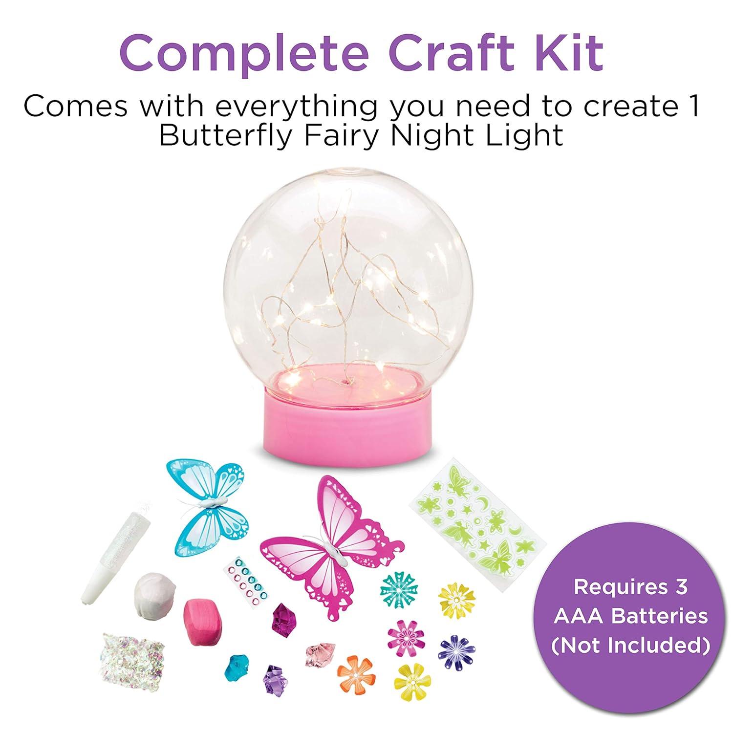 Creativity for Kids Butterfly Fairy Lights – Butterfly Craft Activity for Boys and Girls Ages 7-10+
