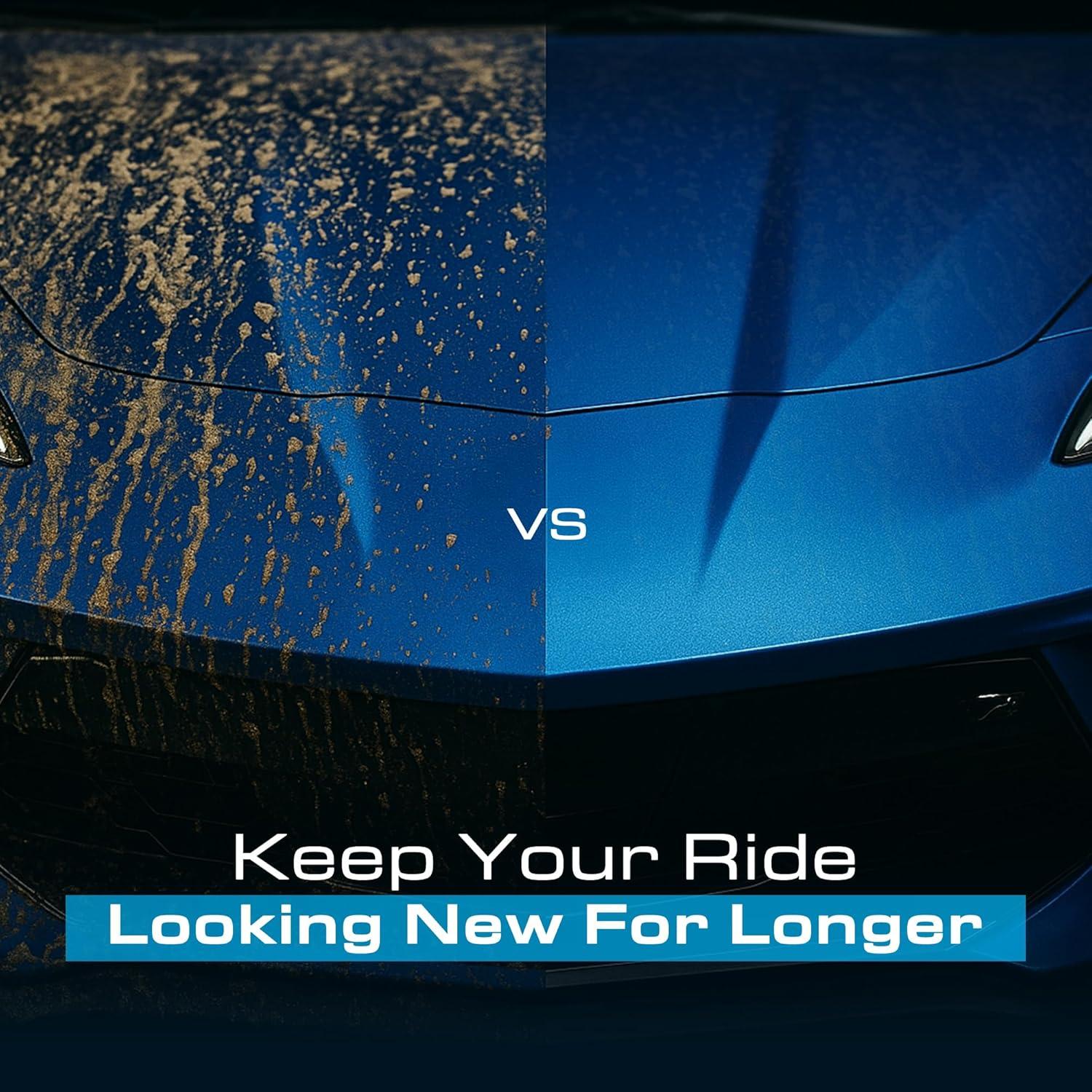 Nexgen Ceramic Spray Silicon Dioxide — Ceramic Coating Spray for Cars — Professional-Grade Protective Sealant Polish for Cars, RVs, Motorcycles, Boats, and ATVs — 8oz Bottle