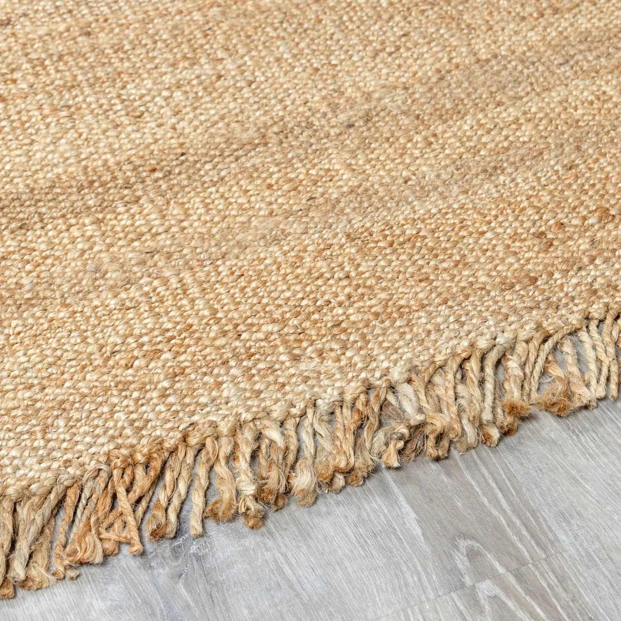 Hauteloom Moncton Handmade Jute/Sisal Beige Area Rug
