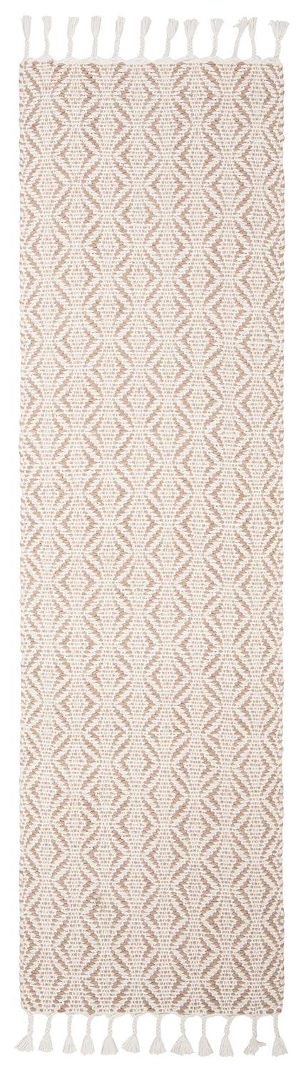Natura NAT153 Hand Loomed Runner Rug - Beige - 2'3"x8' - Safavieh.