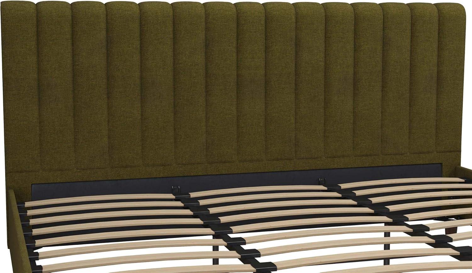 Brittany Tufted Upholstered Platform Bed