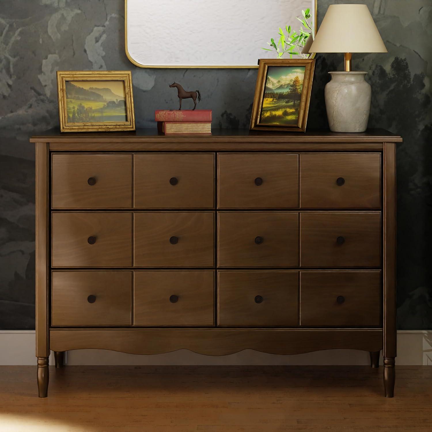 Liberty 6 Drawer 18.4" W Double Dresser