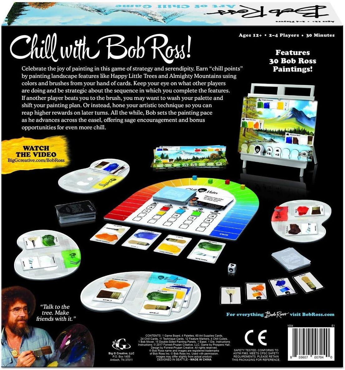 Bob Ross: Art of Chill Board Game