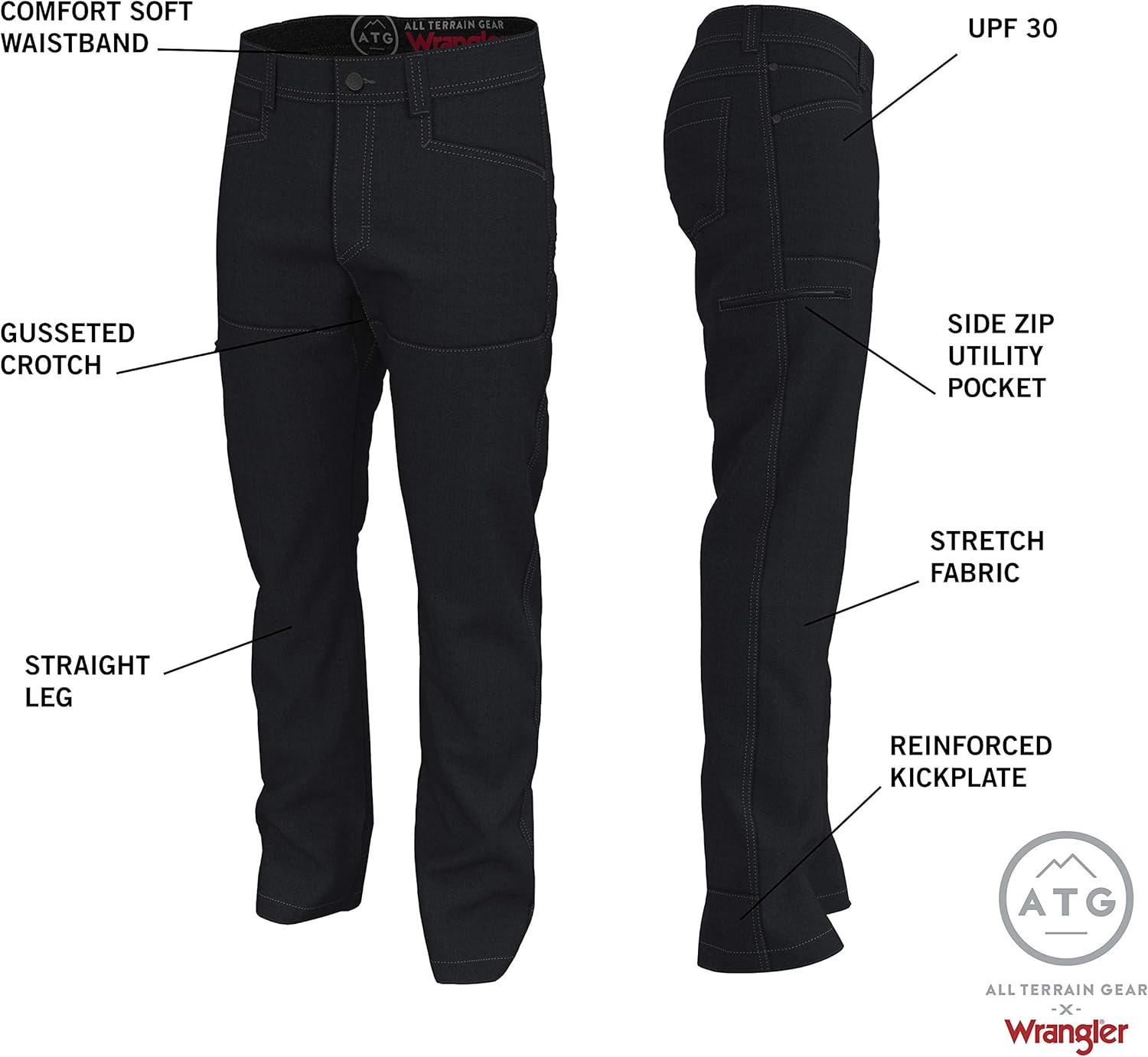 Dark Shadow Mid Rise Nylon Spandex Utility Pants