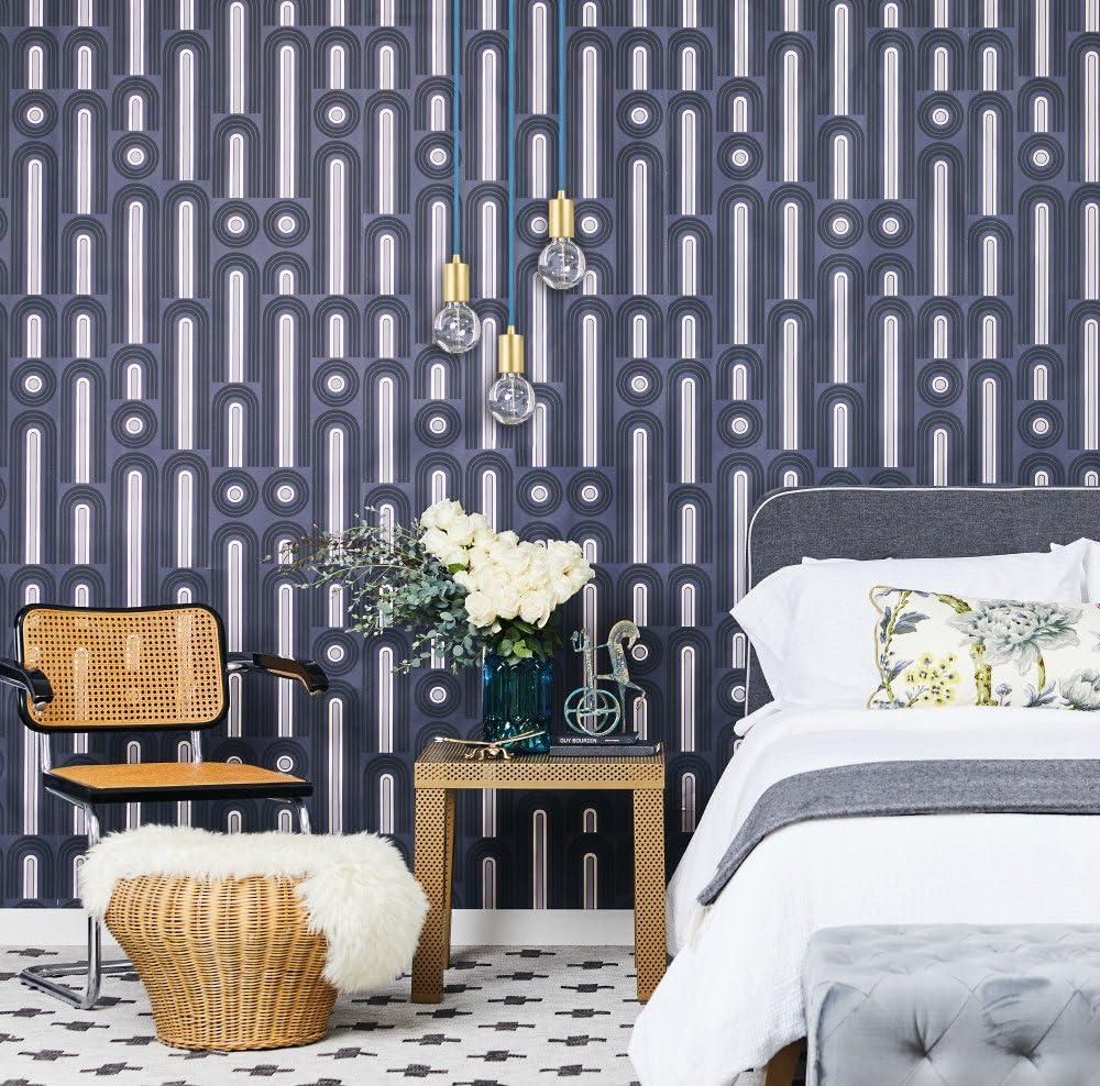 Globe Electric Leila 1-Light Brass Plug-In Pendant, 65980