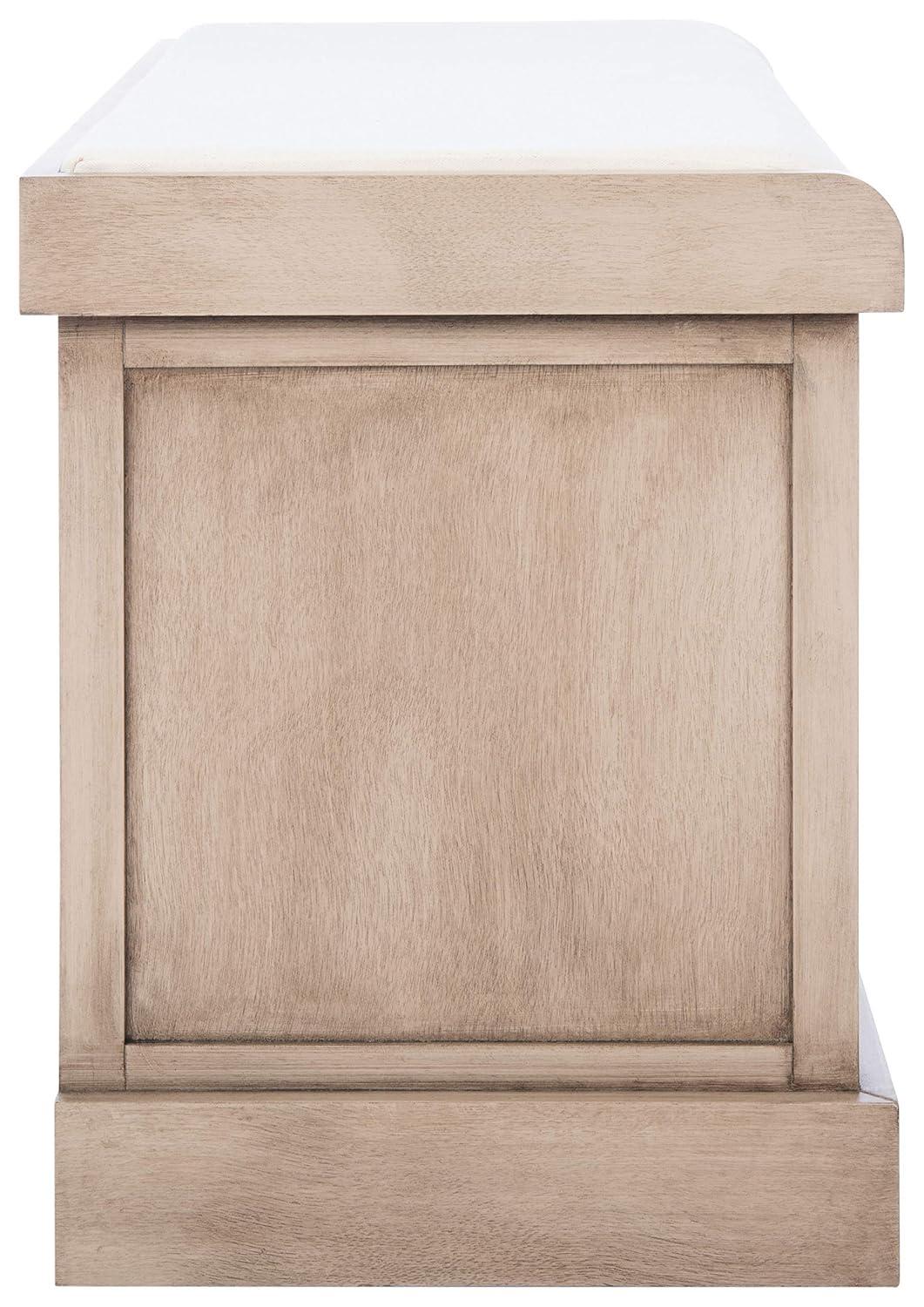 Landers 2 Drawer Cushion Bench - BCH5702 - Sand - Safavieh