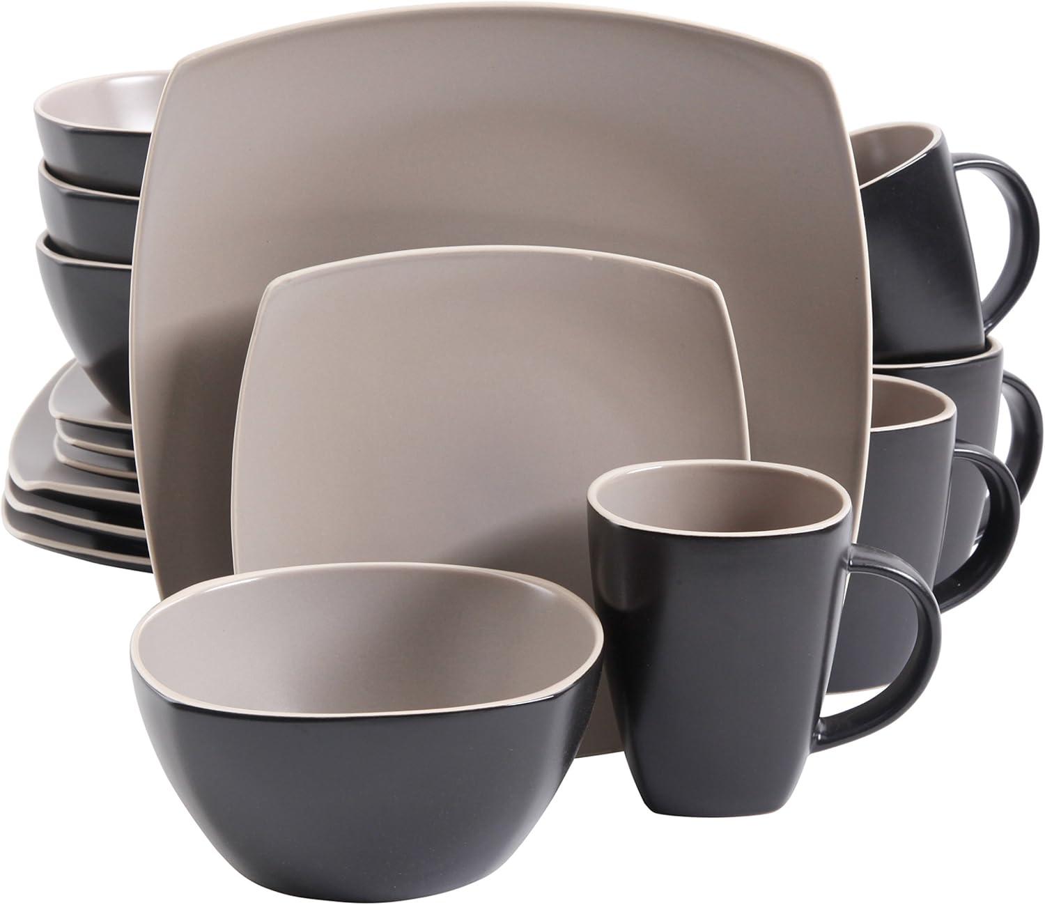 Gibson Ivy Bronx  Stoneware Dinnerware - Service for 4