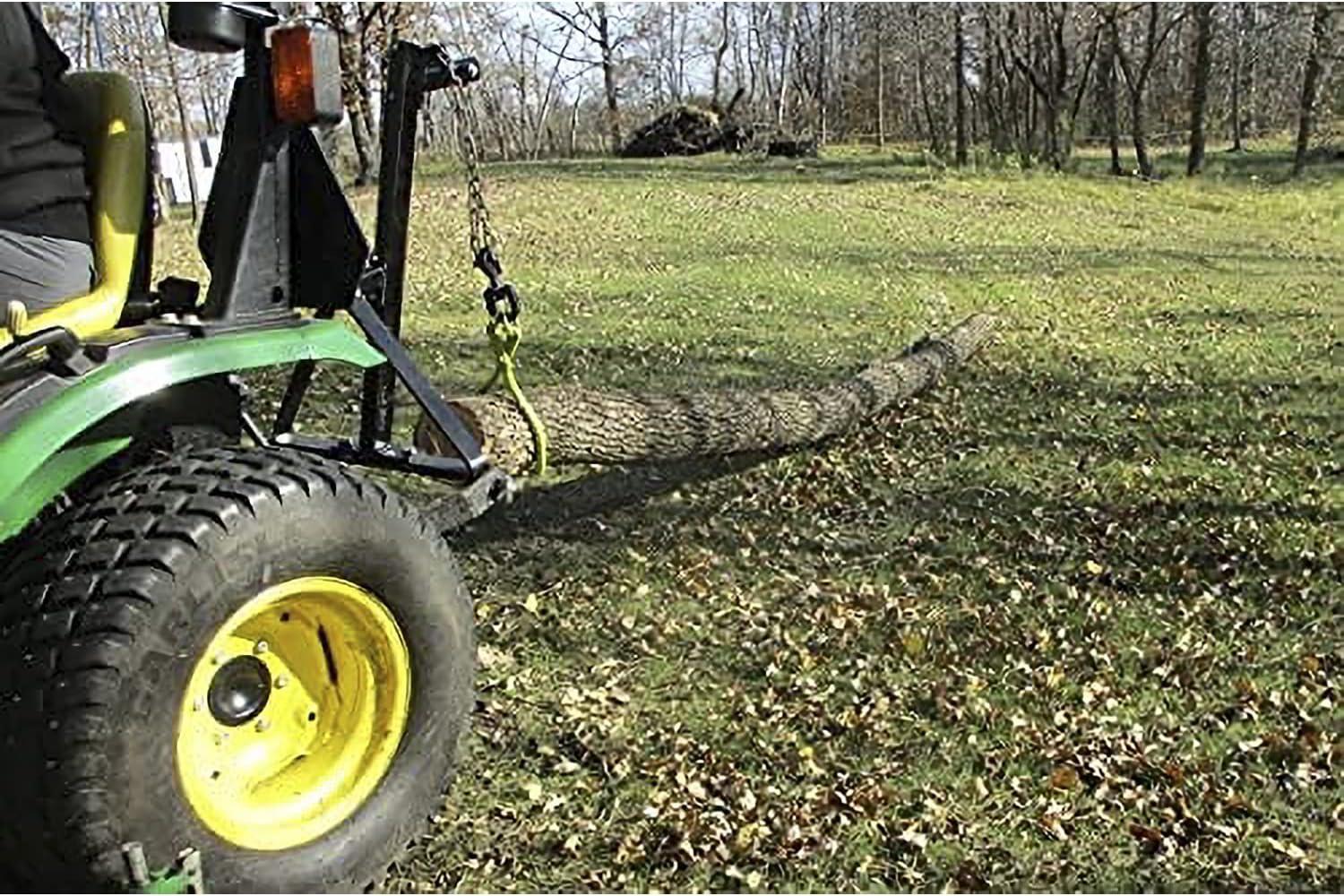 Timber Tuff 3 Point Log Skidding Arm for Category 1 Lawn Tractors