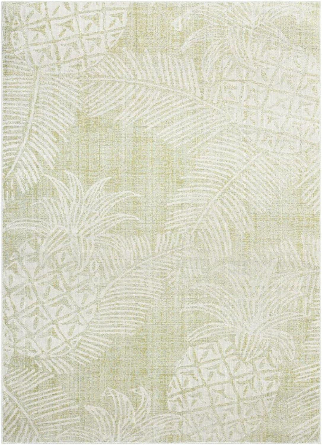 Tommy Bahama Malibu Pineapple Taupe Indoor / Outdoor Area Rug
