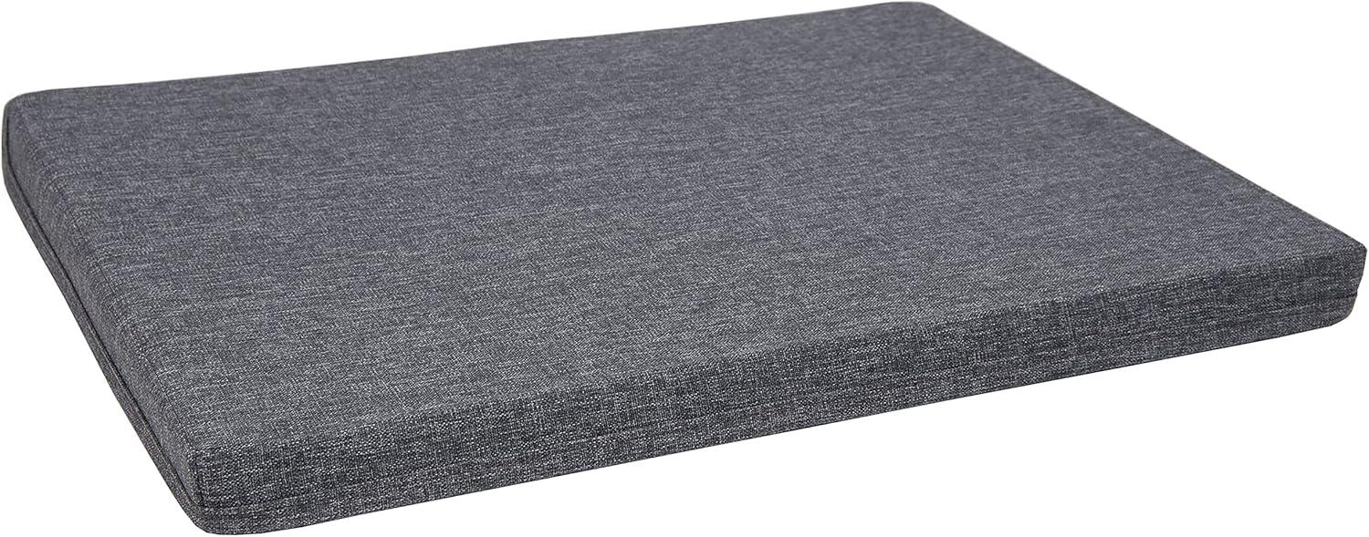 Small Gray Foldable Polyester Storage Box with Lid