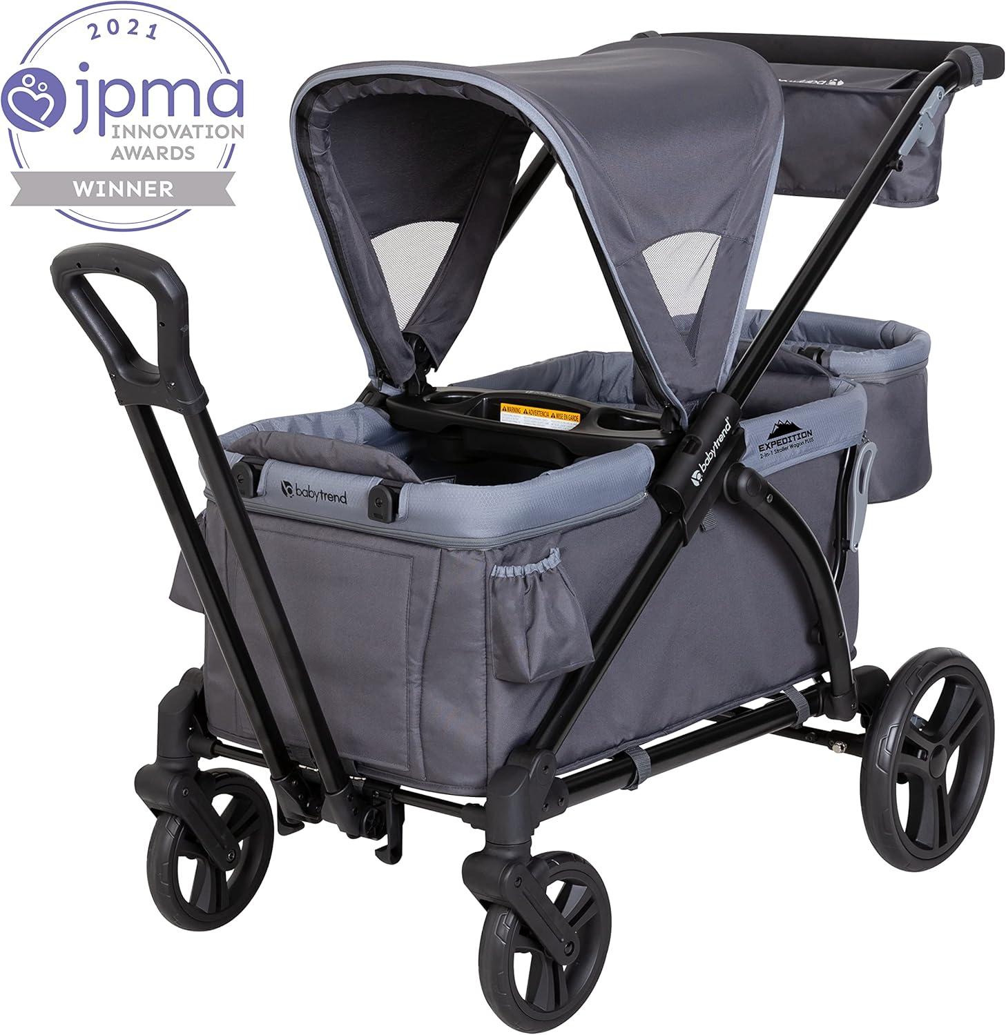 Baby Trend Baby Trend Foldable 4 Wheel Multi-Child Stroller with Storage