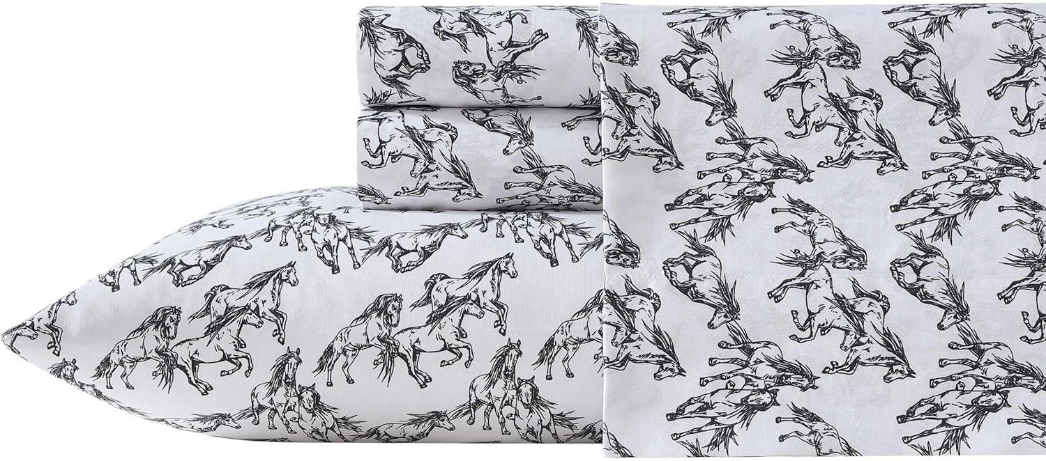 Wrangler Printed Cozy Novelty Sheet Sets