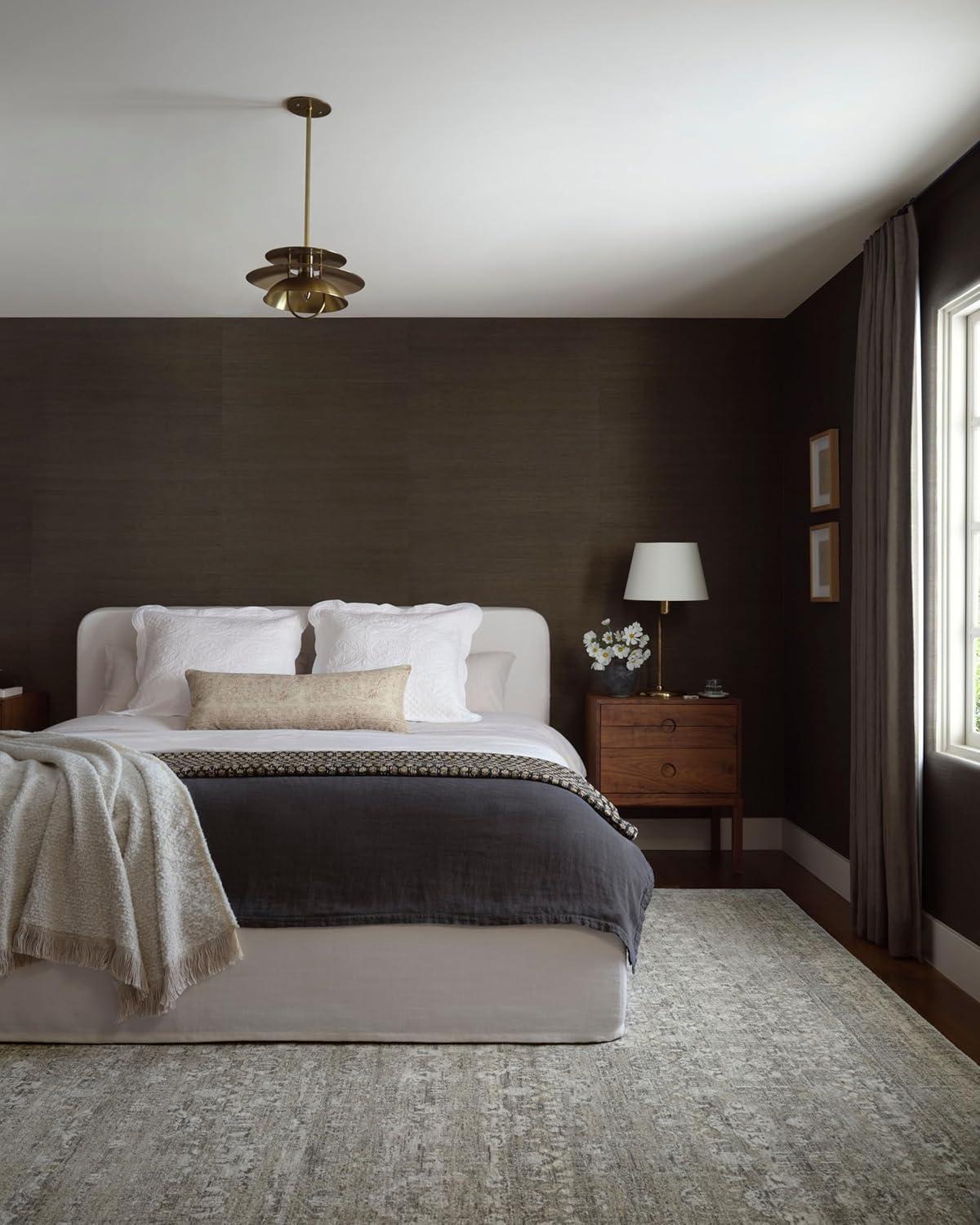 Amber Lewis x Loloi Amber Lewis x Loloi Honora Grey / Beige Area Rug