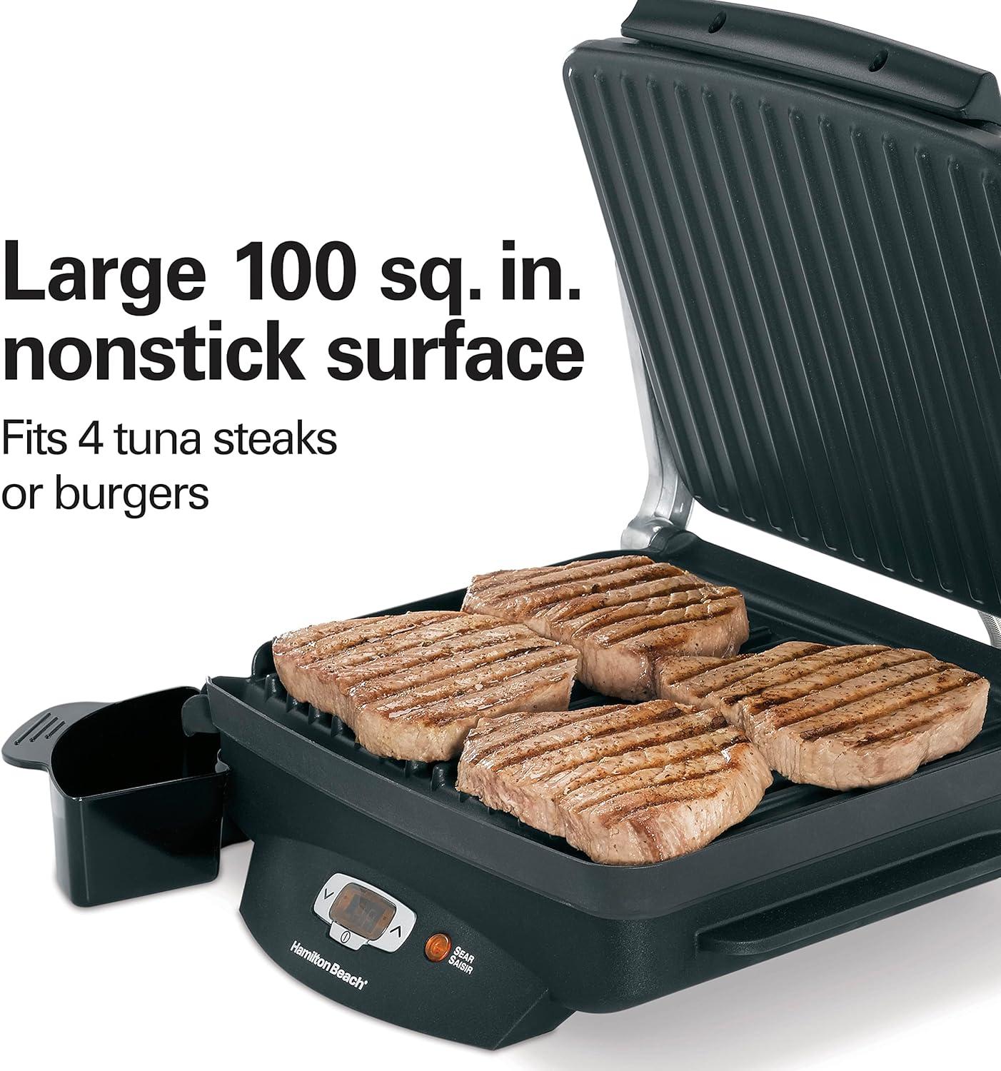 Hamilton Beach Hamilton Beach® Steak Lover's Indoor Grill