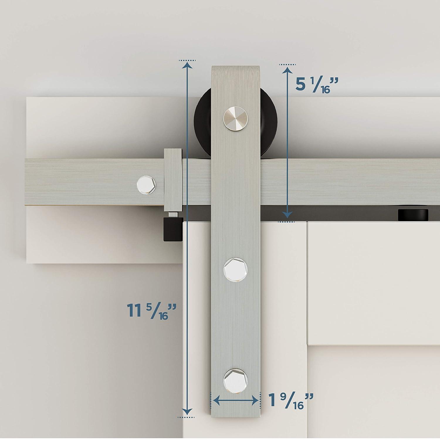 National Hardware Standard Single Barn Door Hardware Kit