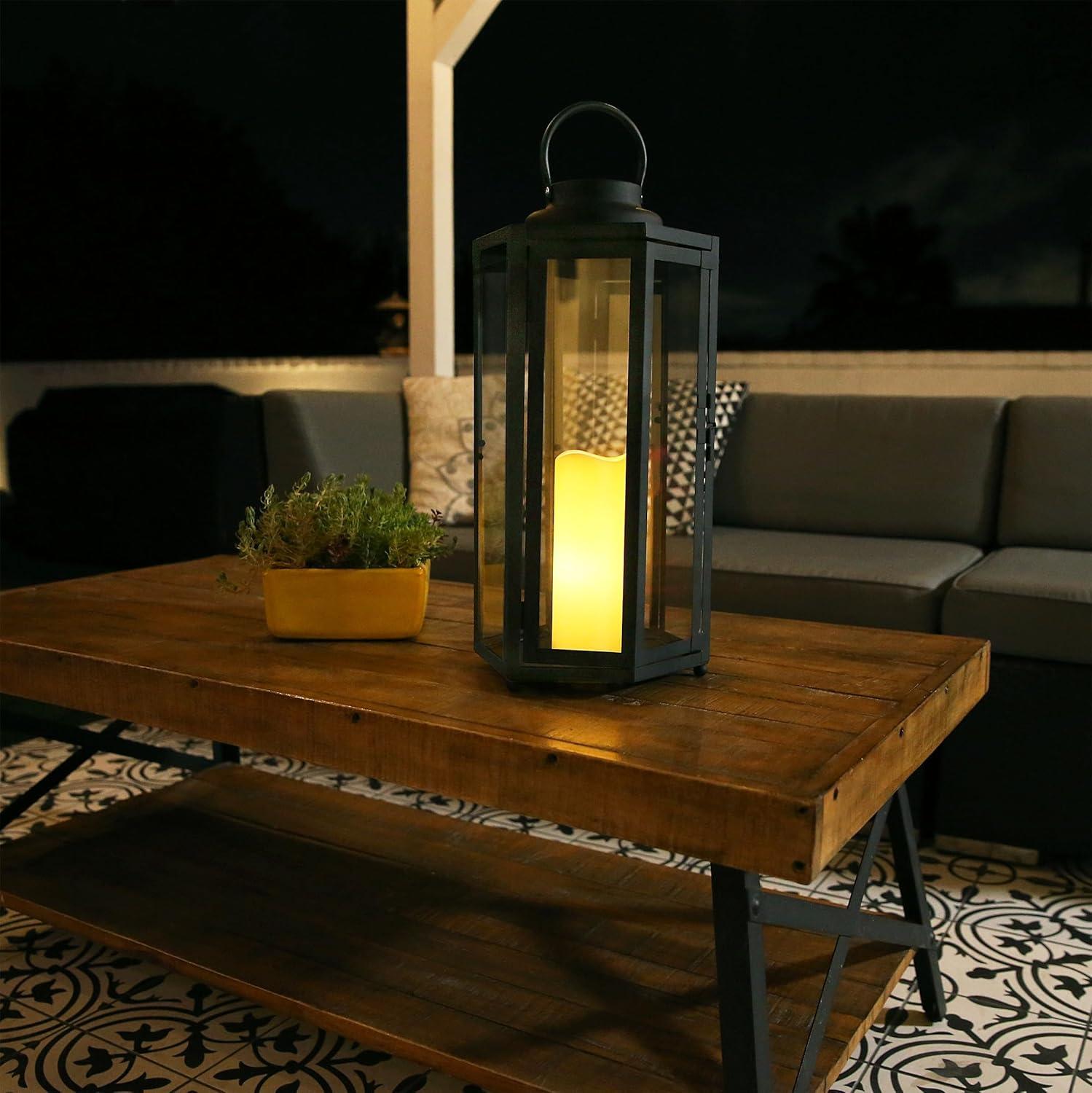 Battery Powered Outdoor Lantern