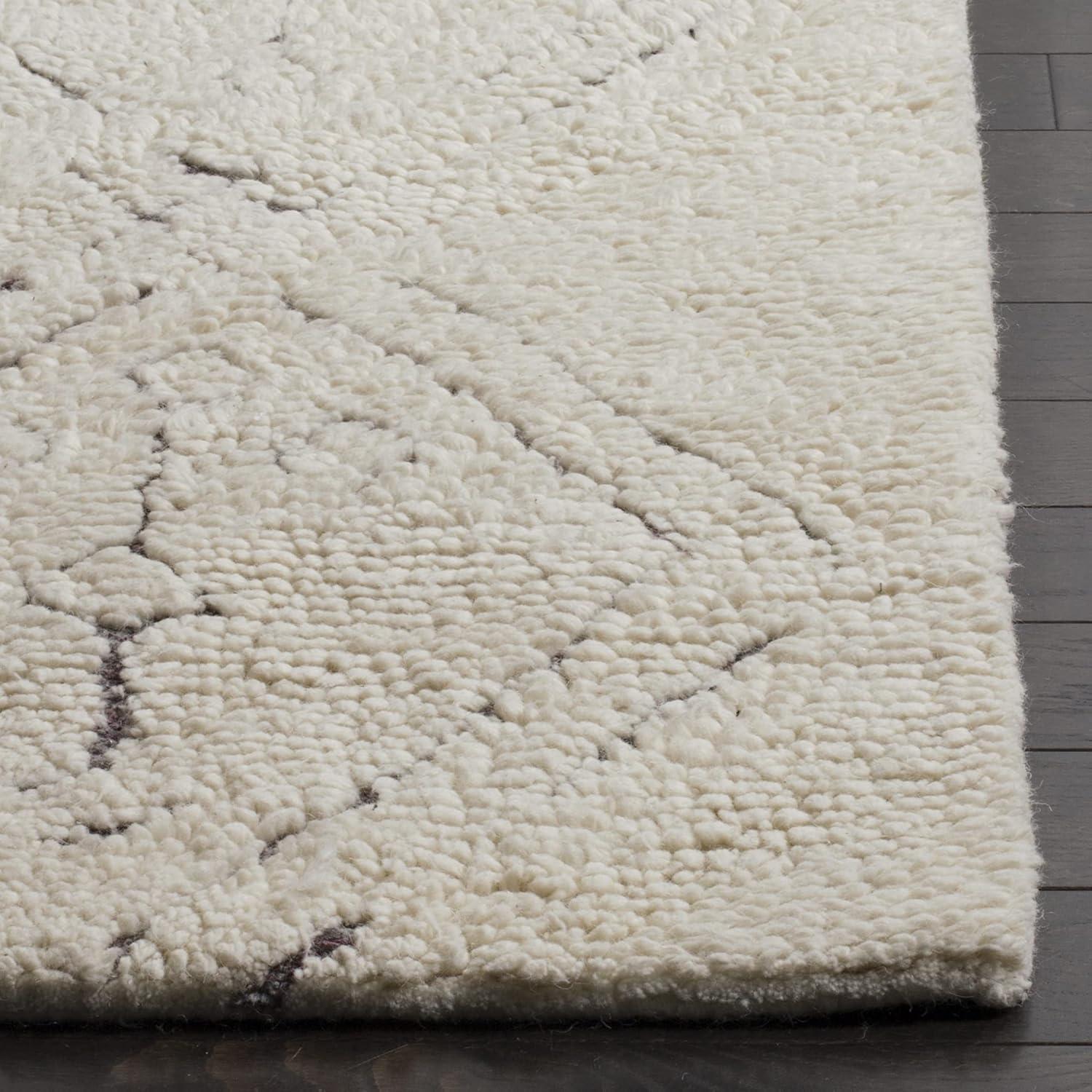 Casablanca CSB212 Hand Tufted Indoor Area Rug - Ivory/Multi - 5'x8' - Safavieh