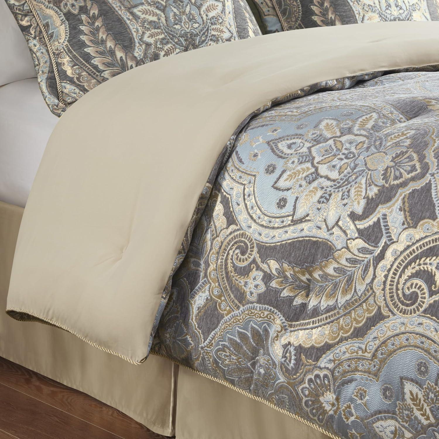 Croscill Croscill Julius 4 Piece Chenille Jacquard Comforter Set