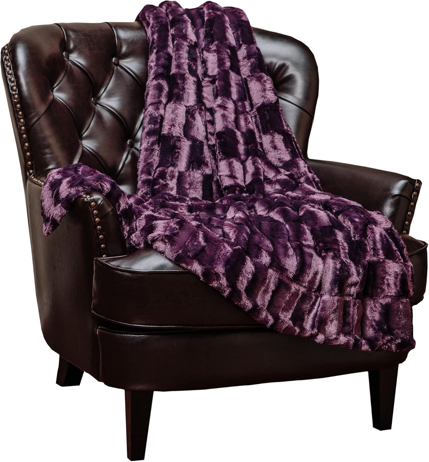 Chanasya Faux Fur Throw
