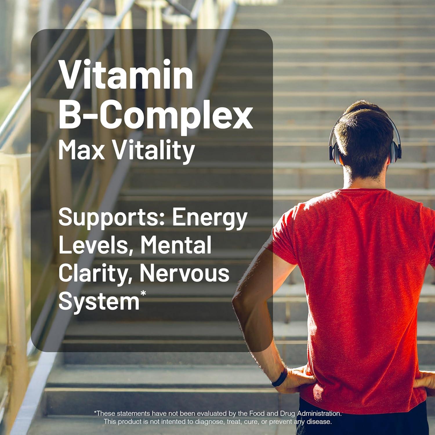 NatureWise Vitamin B Complex - Gluten-Free, Non-GMO - 150 Softgels[150-Day Supply]