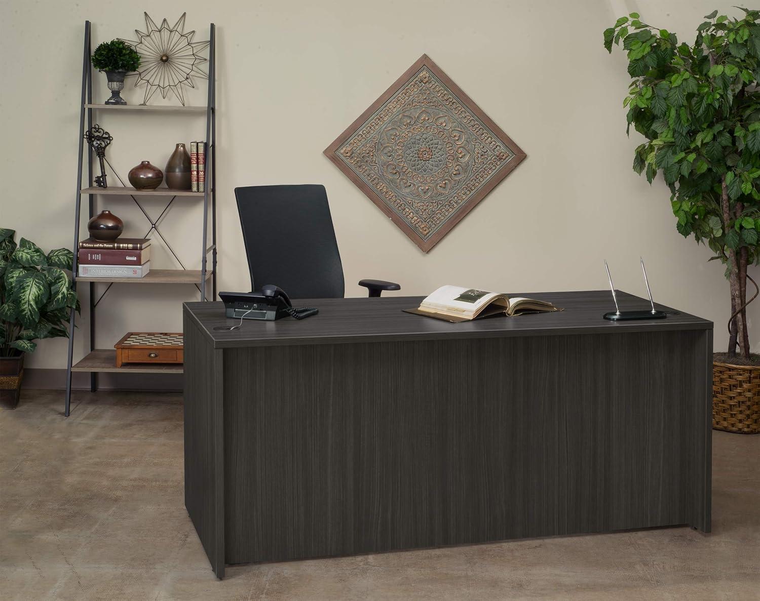 Regency Legacy Office Desk with Double Full Pedestal