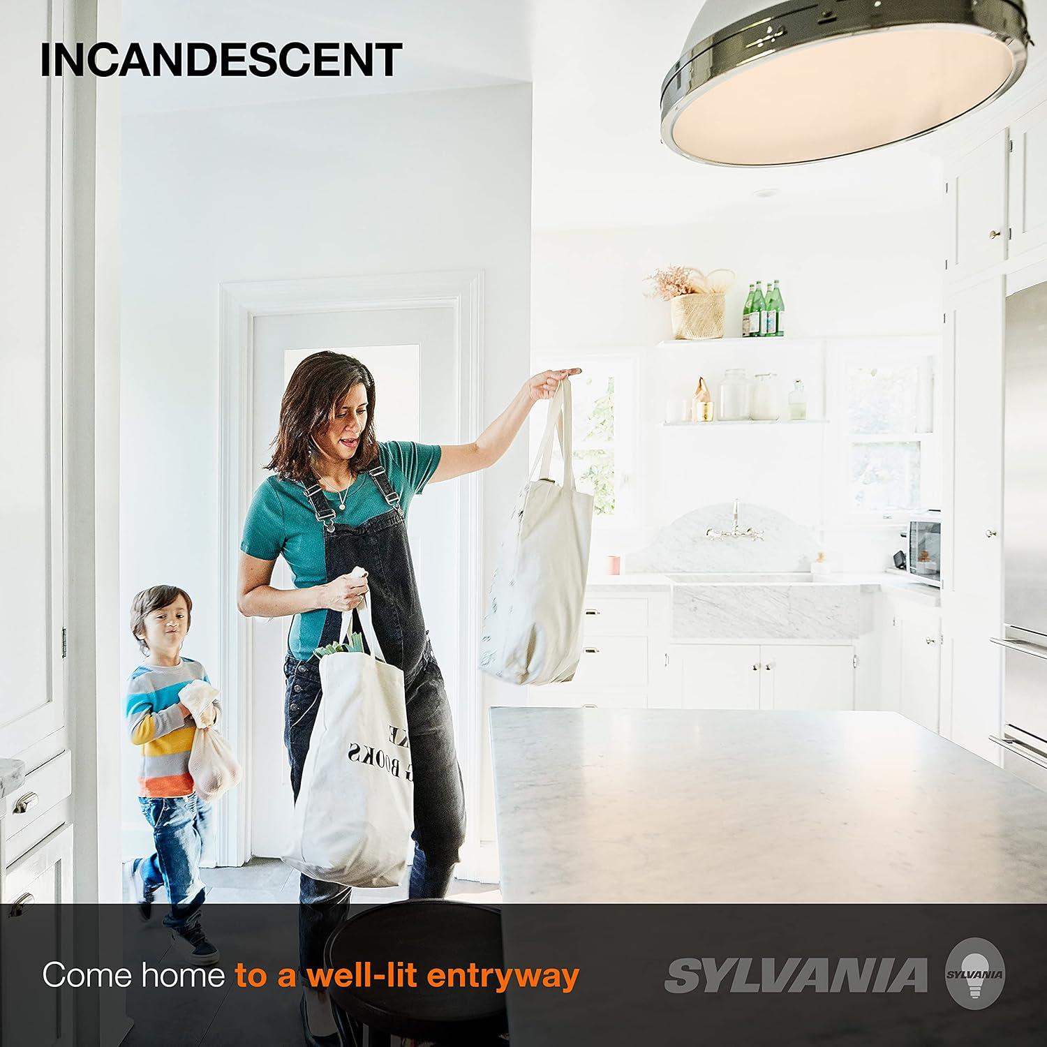 Sylvania Clear 200W A21 Incandescent Utility Light Bulb