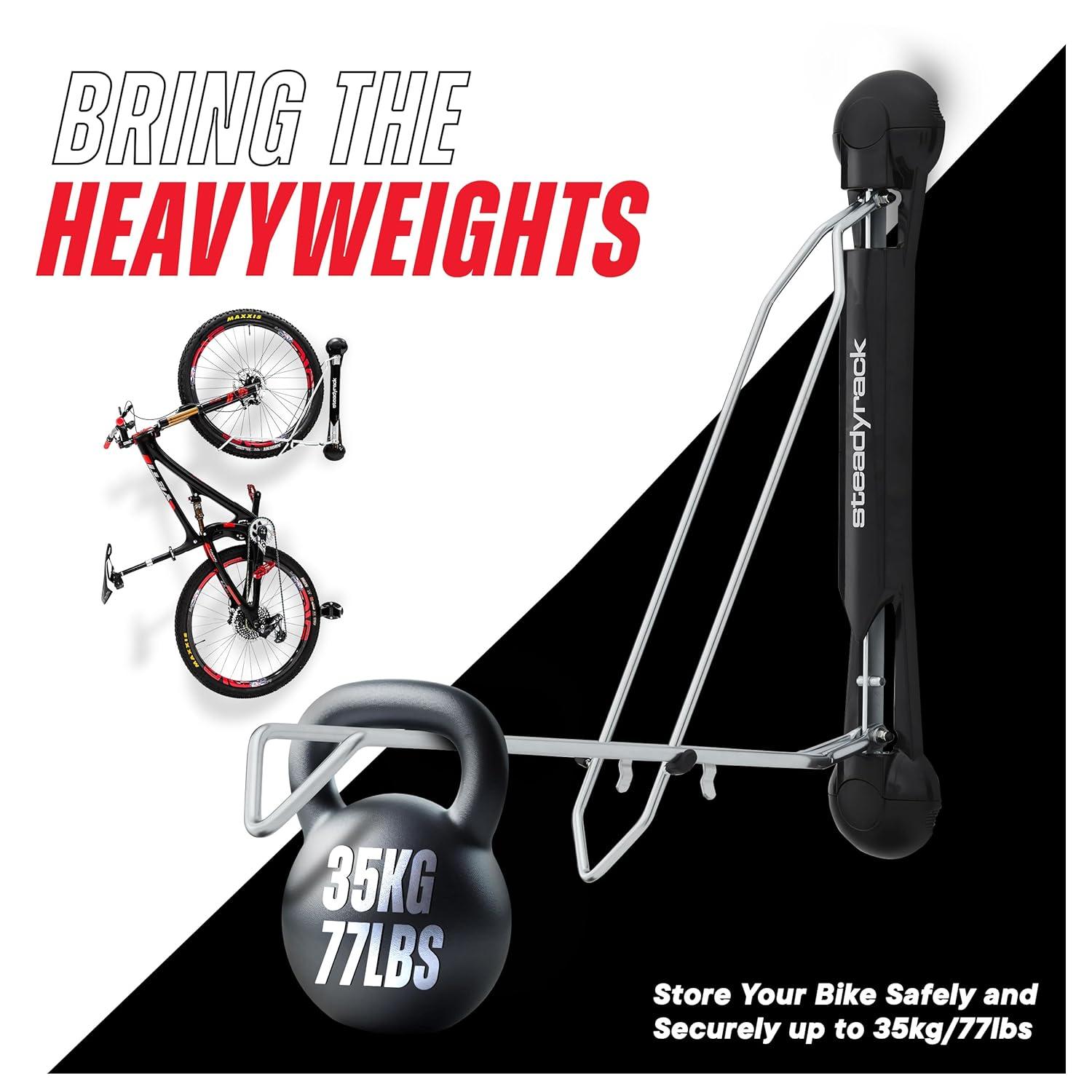 Bike Racks - Mountain Bike Rack - Wall Mounted Bike Rack Storage