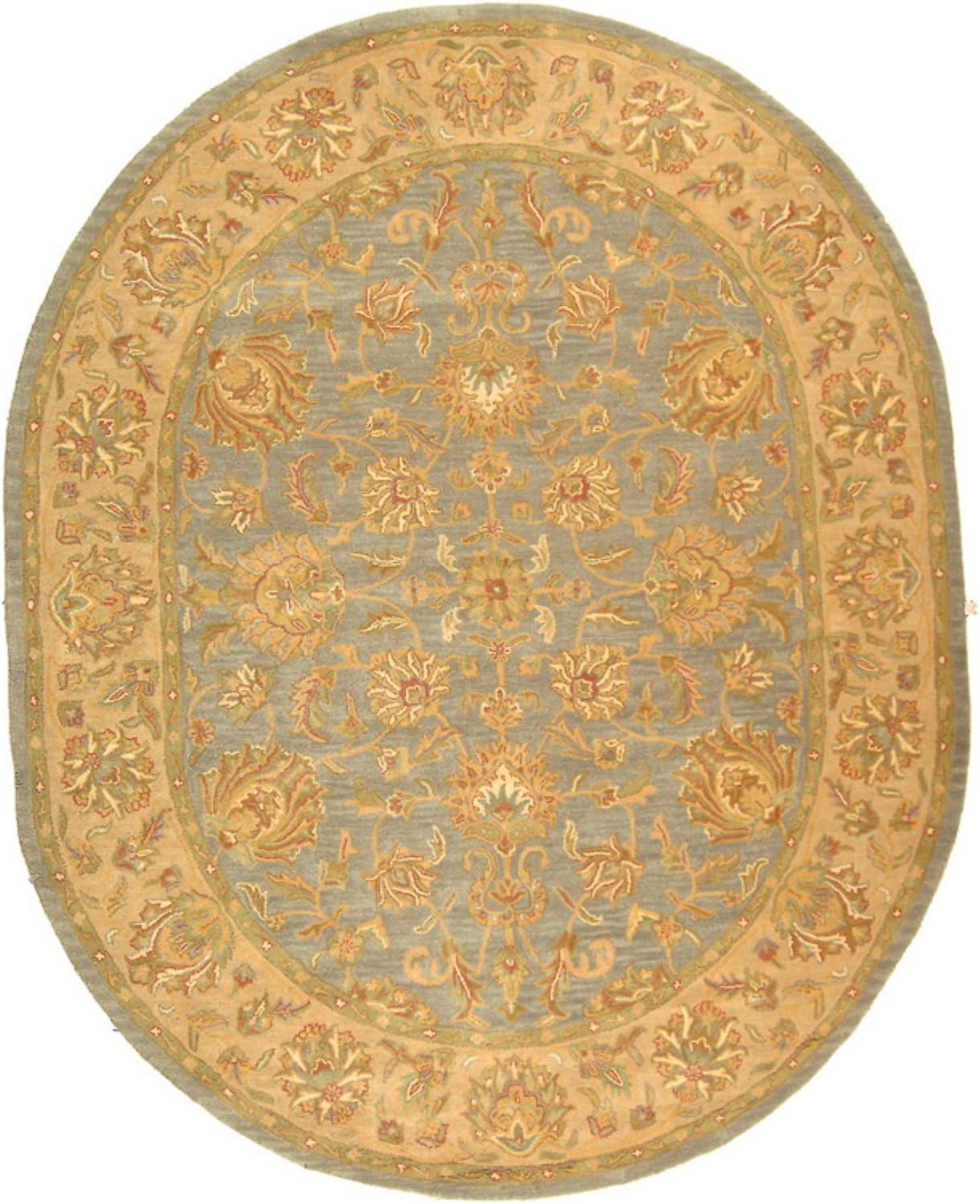 Heritage HG343 Hand Tufted Area Rug - Brown/Ivory - 7'6"x9'6" - Safavieh.