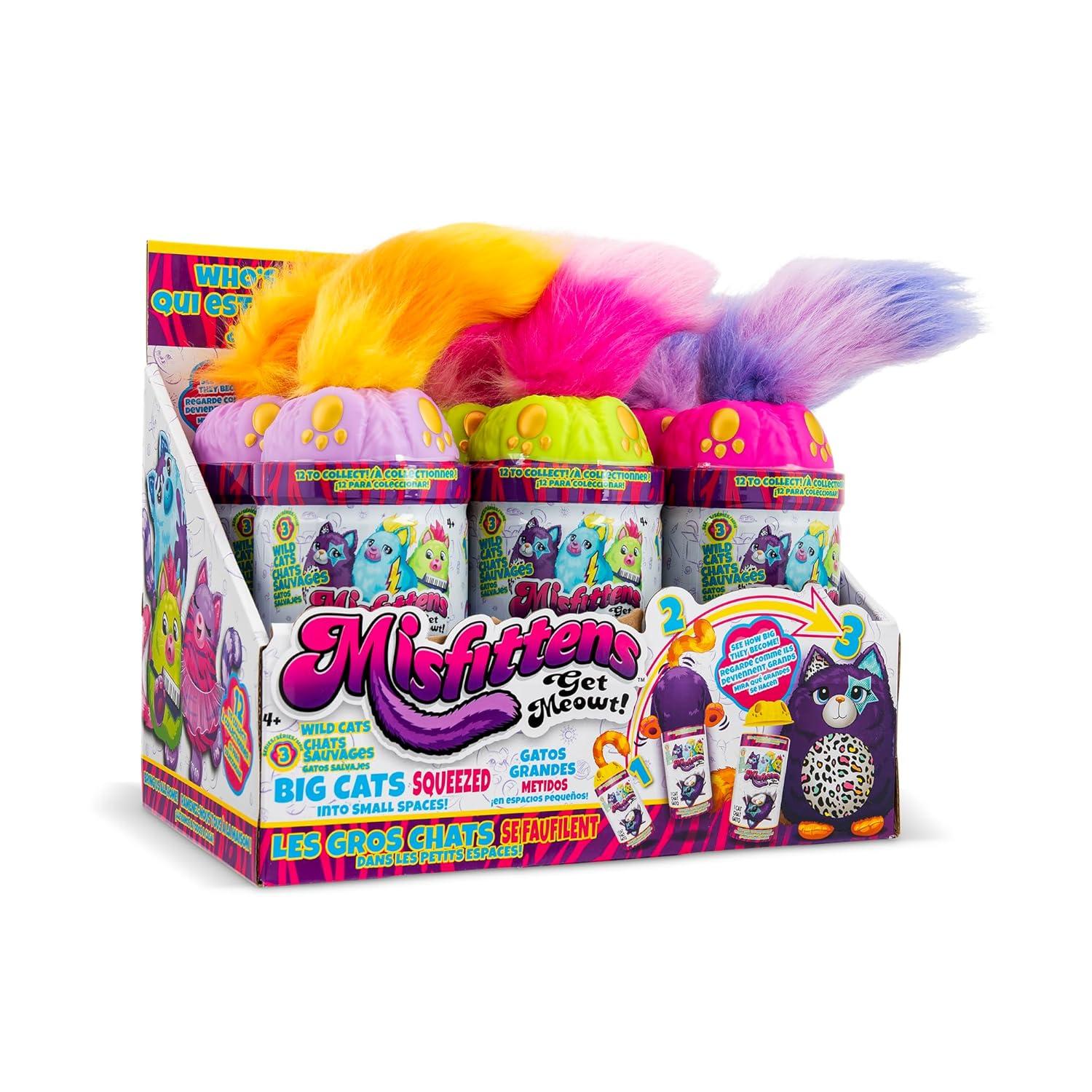 Misfittens Assortment - Novelty Cat Plush - Walmart Exclusive Character