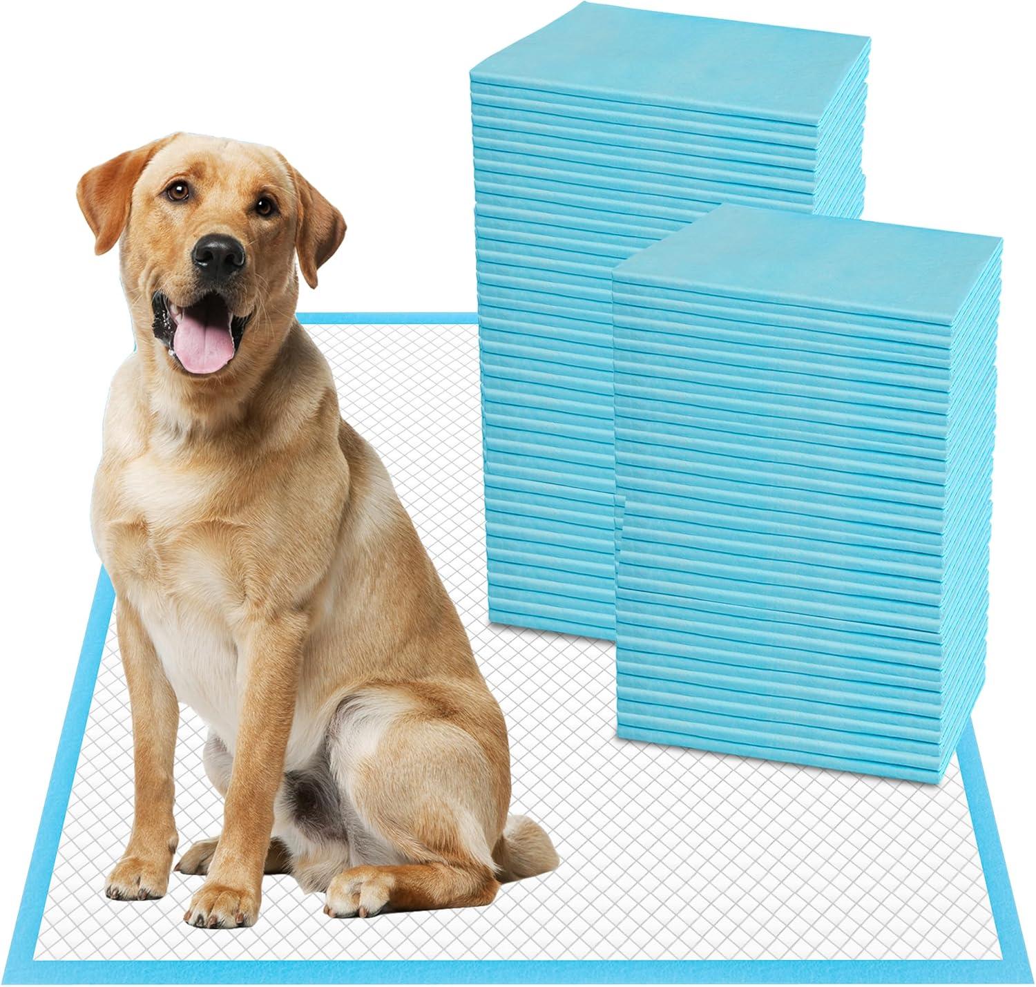 Pee Pads for Dogs - 30" X 36" Extra Large Puppy Pads XXL Potty Training Pads for Pet Wee Wee Pads Quick Absorbent Disposable Leak-Proof Pee Pads for Dogs Large Puppy Supplies - 30 Count
