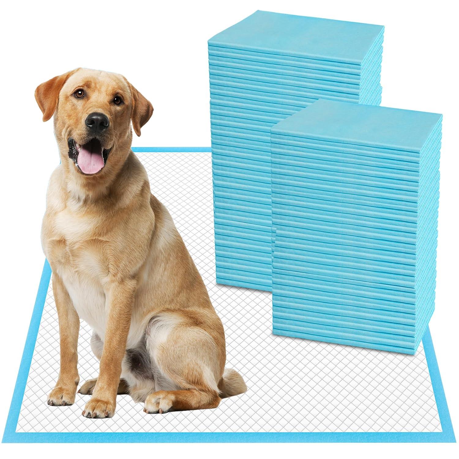 Pee Pads for Dogs - 30" X 36" Extra Large Puppy Pads XXL Potty Training Pads for Pet Wee Wee Pads Quick Absorbent Disposable Leak-Proof Pee Pads for Dogs Large Puppy Supplies - 30 Count