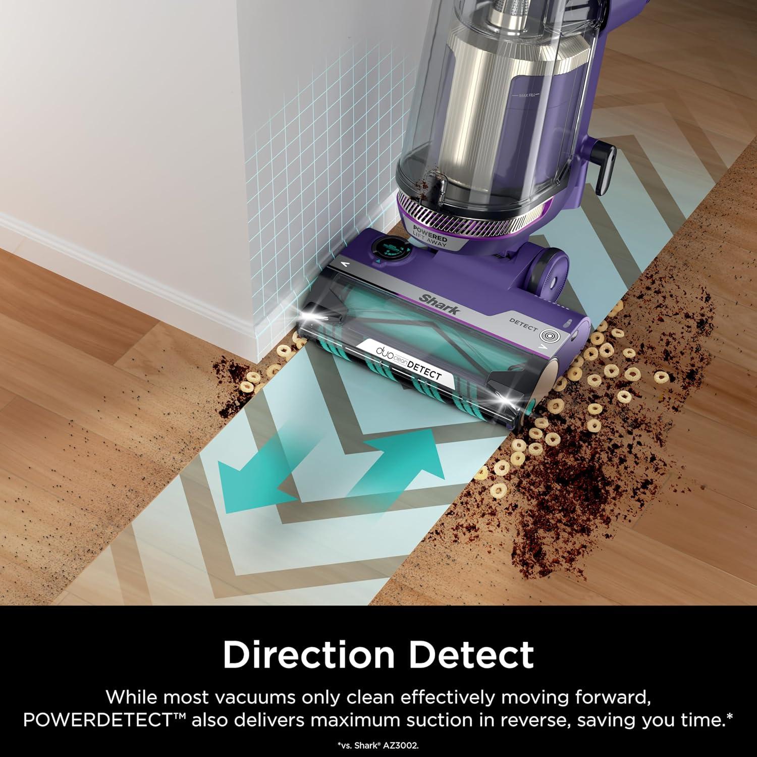 Shark ® POWERDETECT Upright Vacuum with DuoClean Detect Technology