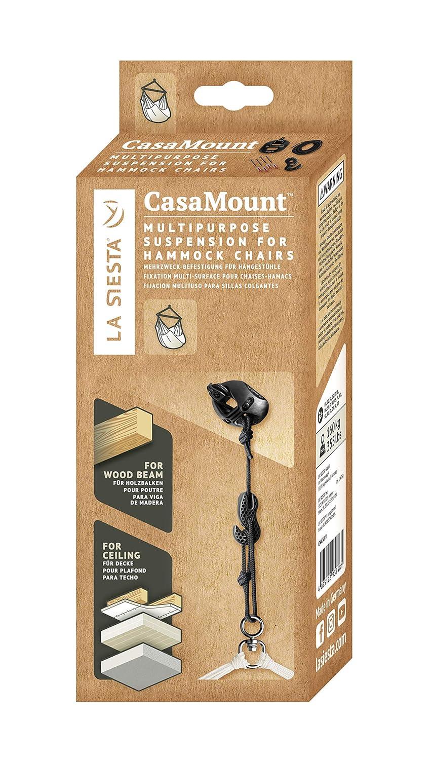 LA SIESTA CasaMount Multipurpose Suspension Hardware for Hammock Chairs