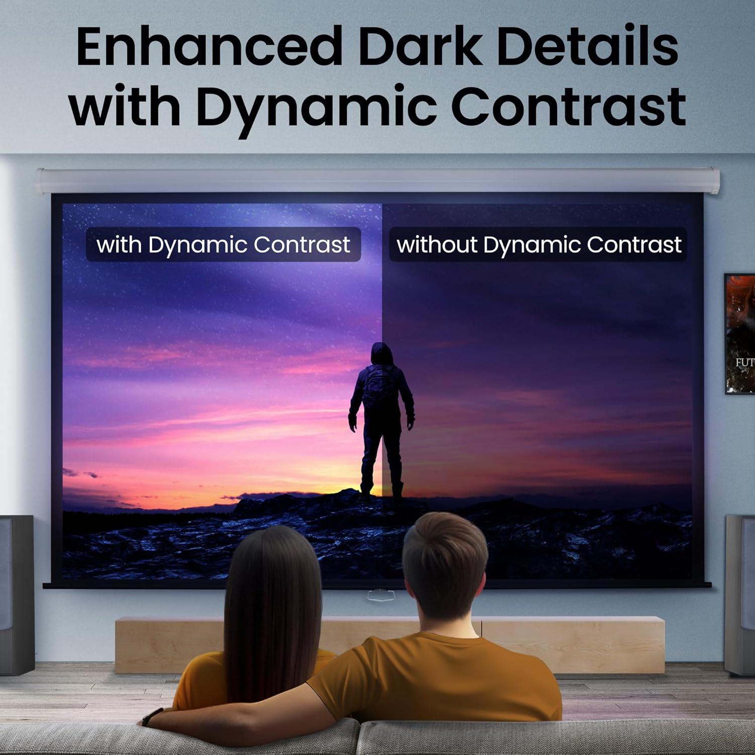 BenQ TK710 4K Ultra HD Gray and White Laser Projector