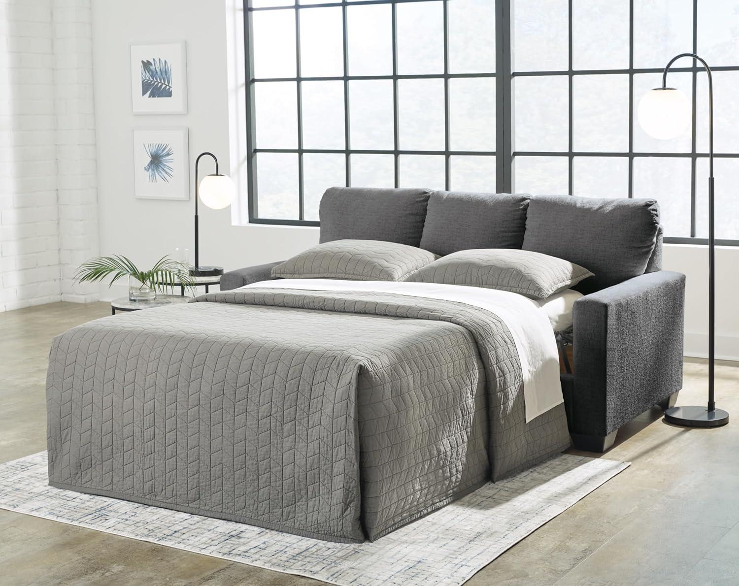 Square Arm Sofa Bed