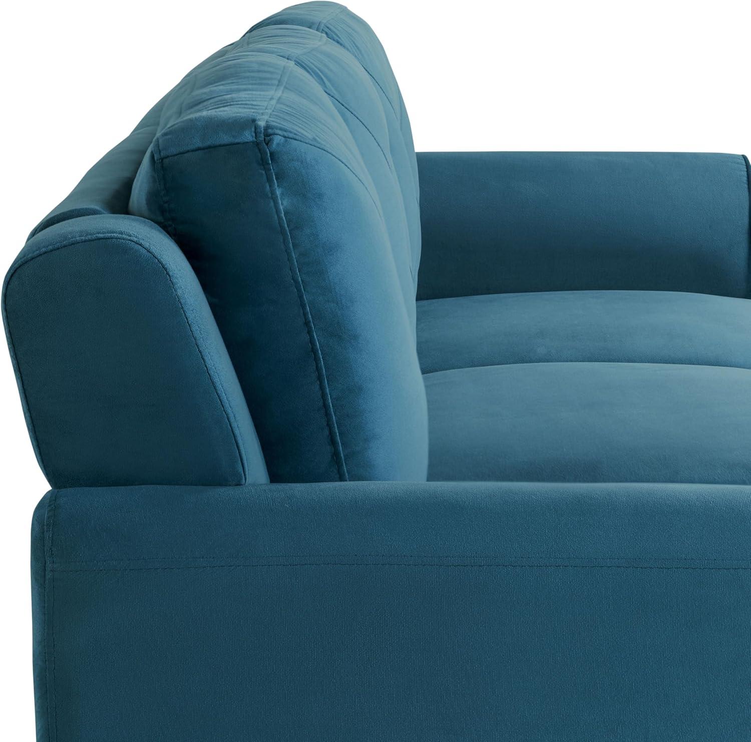 Lifestyle Solutions Harper Sofa Blue Velvet