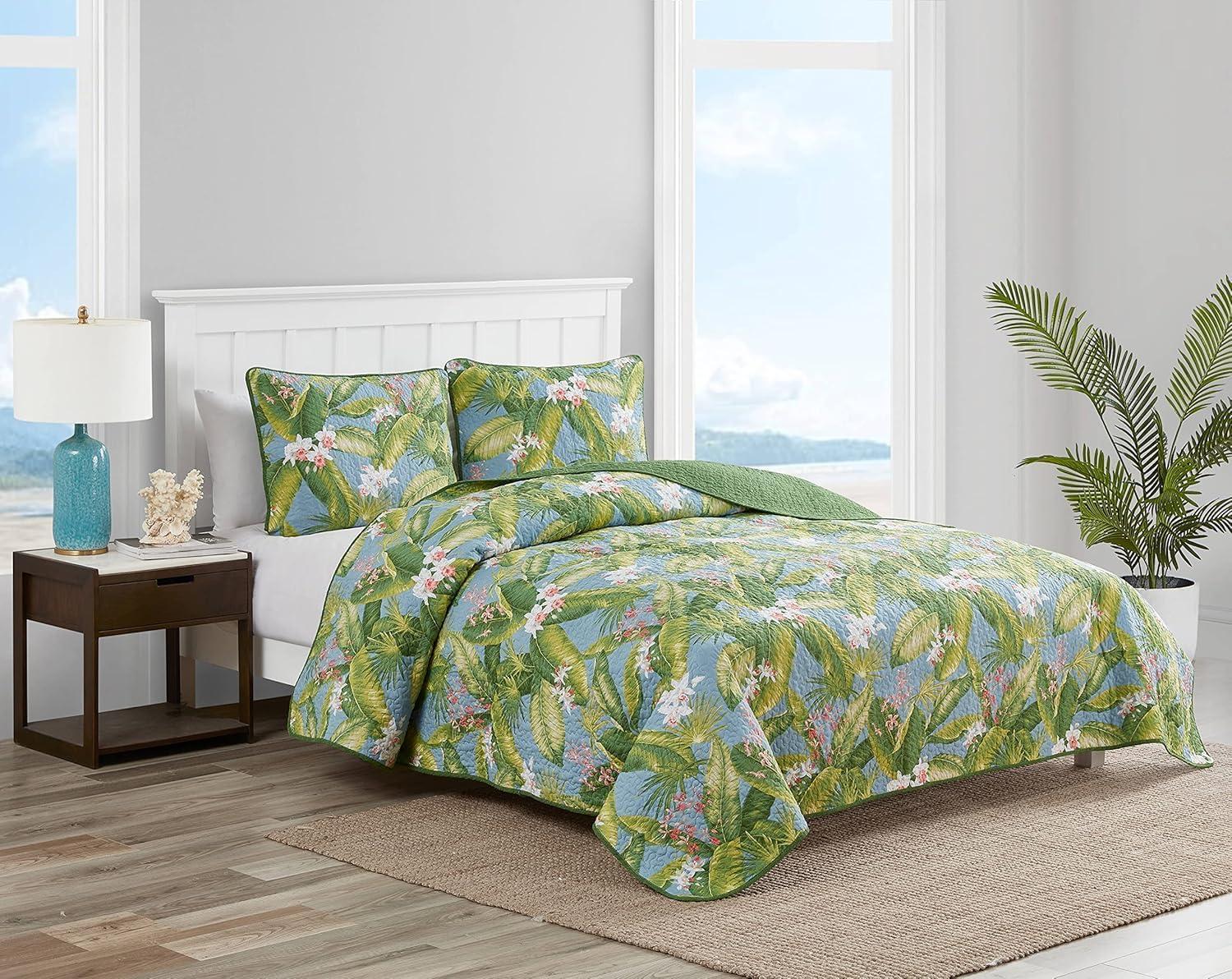 Tommy Bahama Home Tommy Bahama Aregada Dock Cotton Reversible Quilt Set