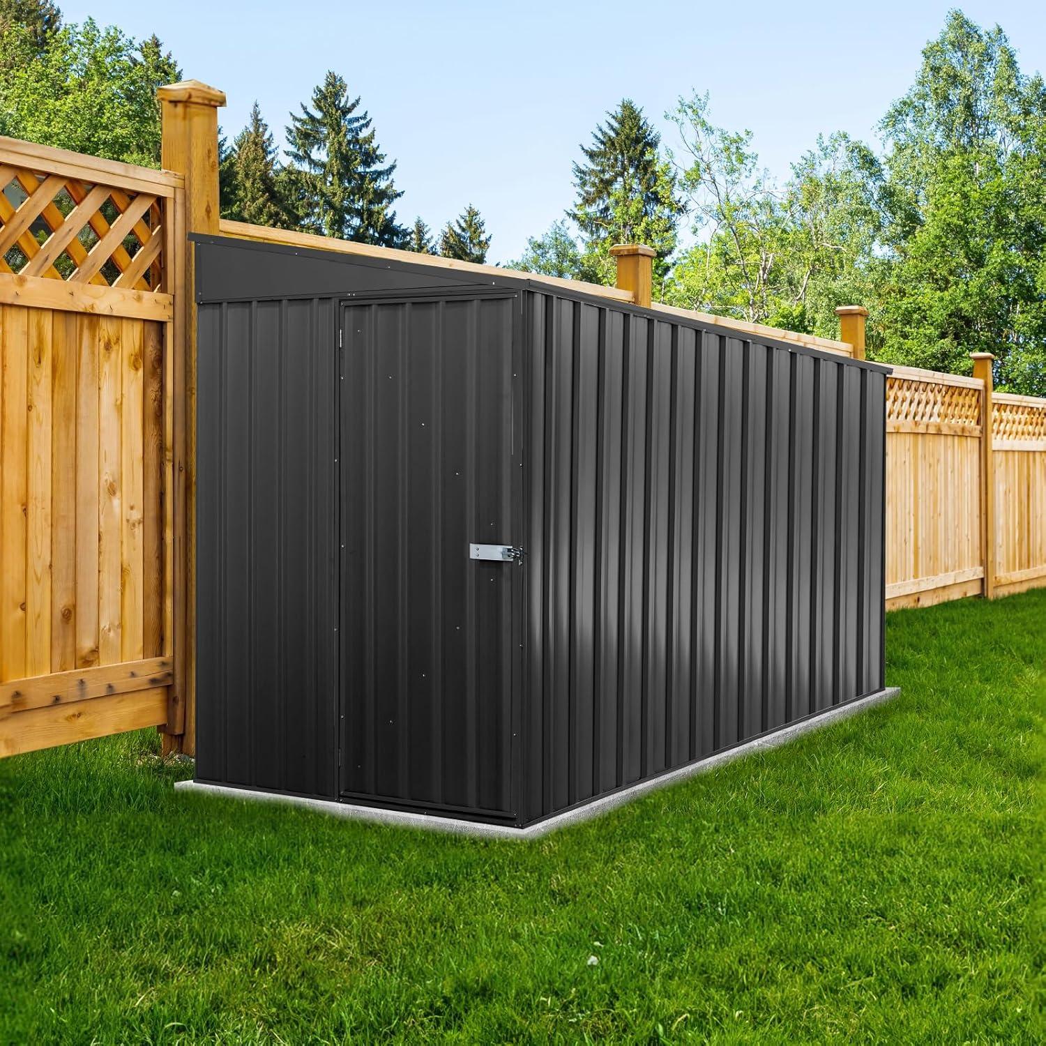 Absco Absco Durango Galvanized Steel Storage Shed