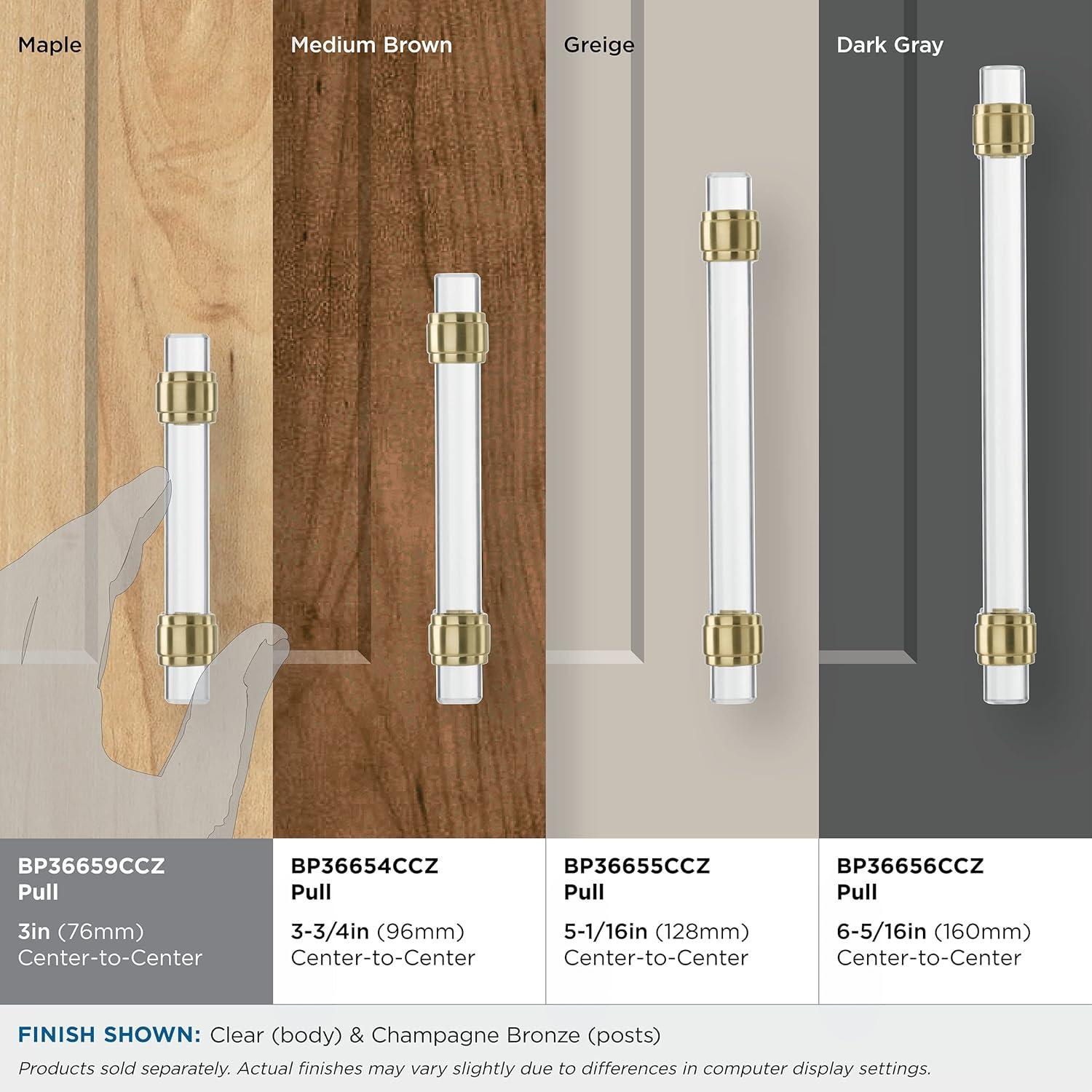 Amerock Glacio Cabinet or Drawer Pull