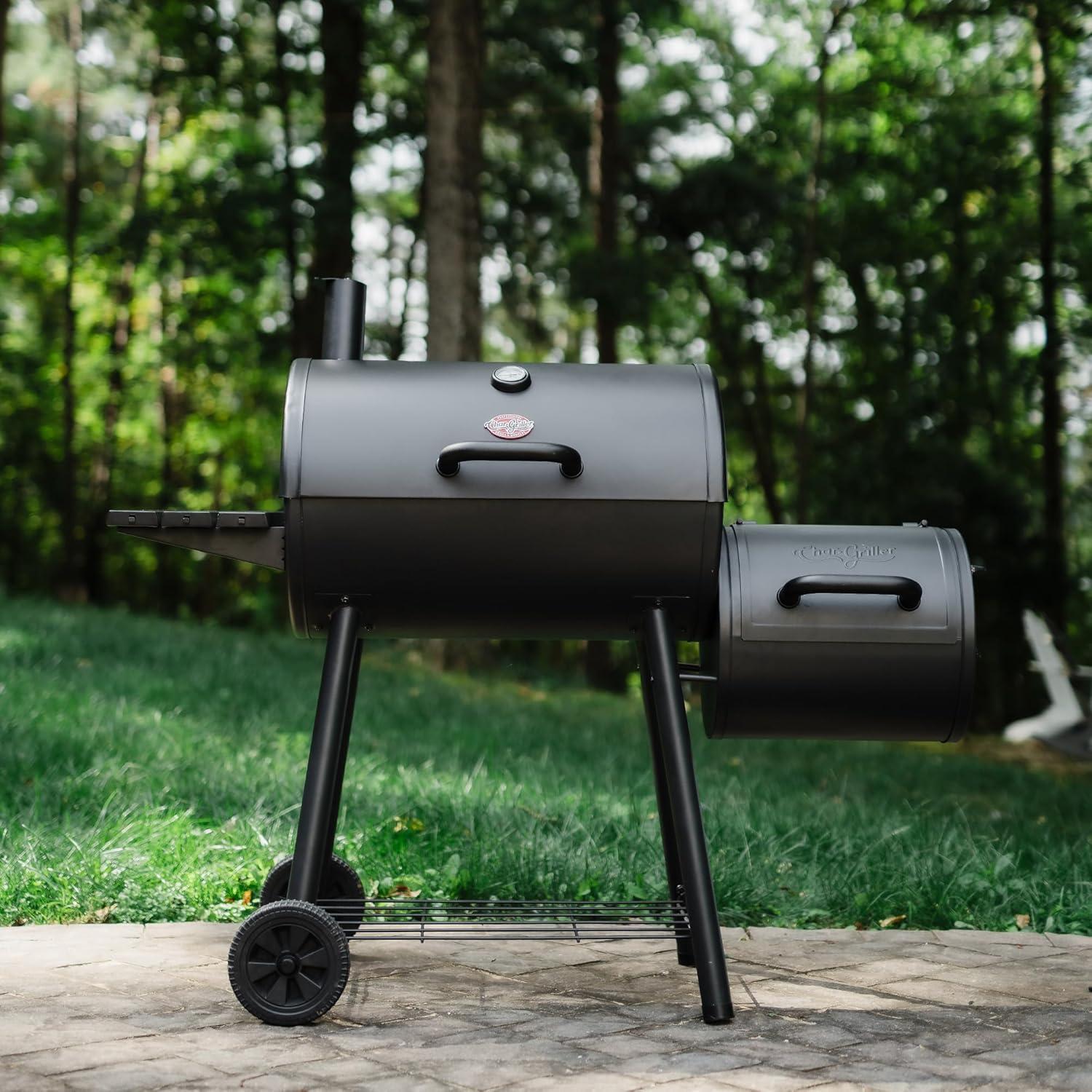 Smokin’ Pro™ Barrel Grill and Offset Smoker