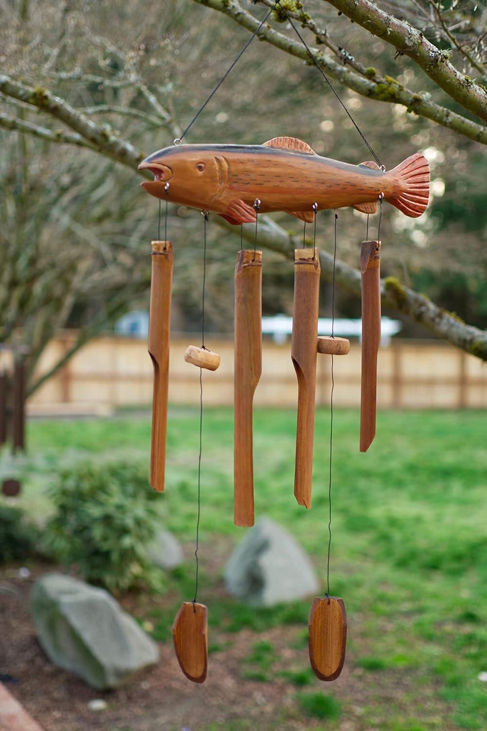 Cohasset Gifts & Garden Weather Resistant Bamboo Nautical & Beach Wind Chime