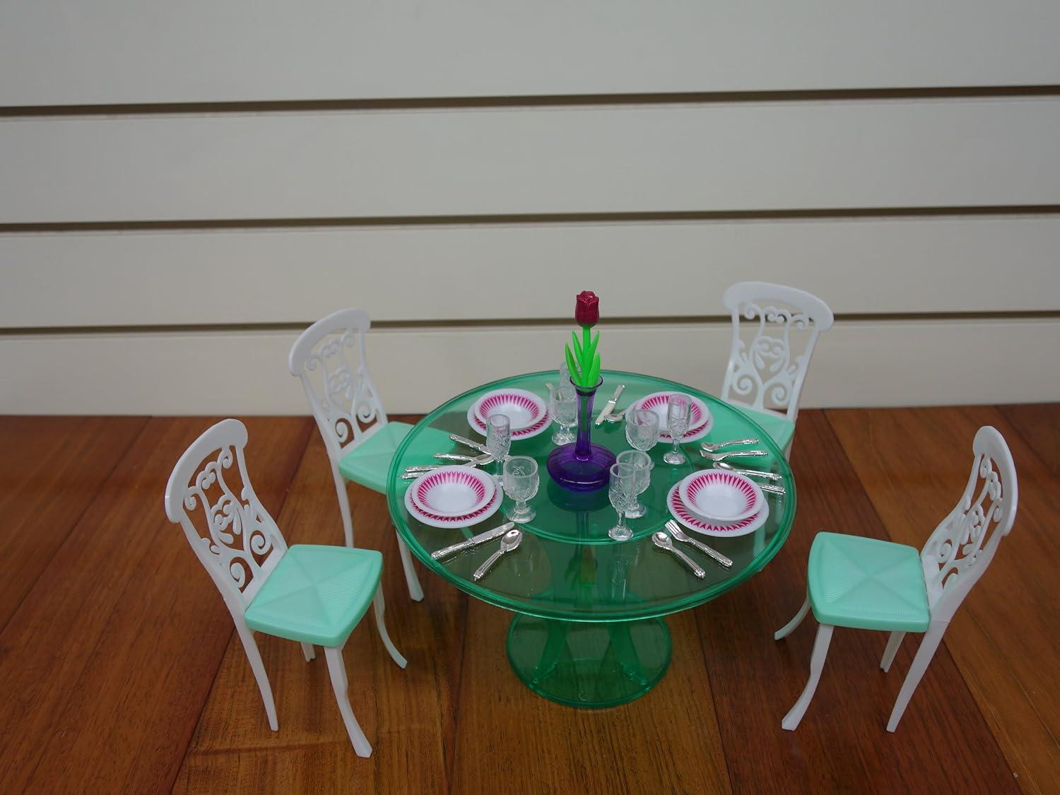 Gloria My Fancy Life Meal Time Dining Table Play Set (No. 2811)
