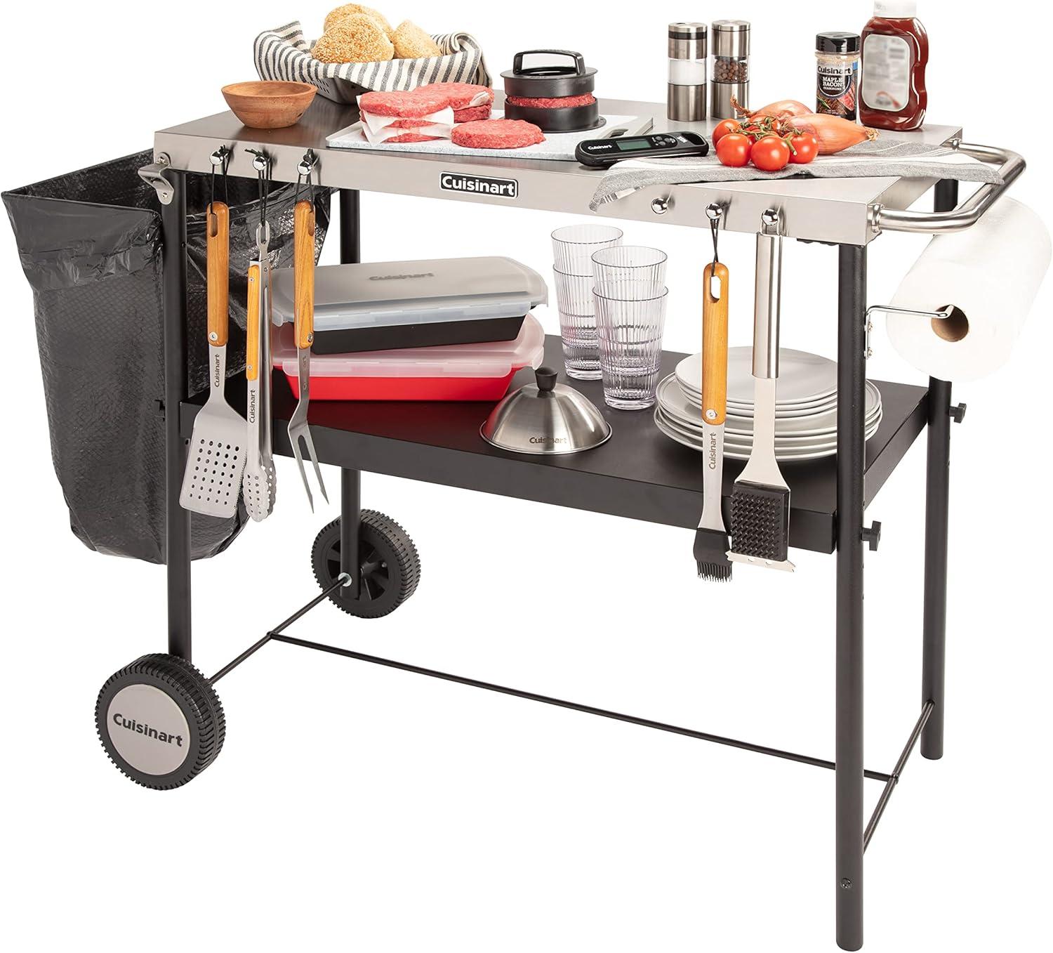 Cuisinart Outdoor BBQ Prep Cart, CPT-200