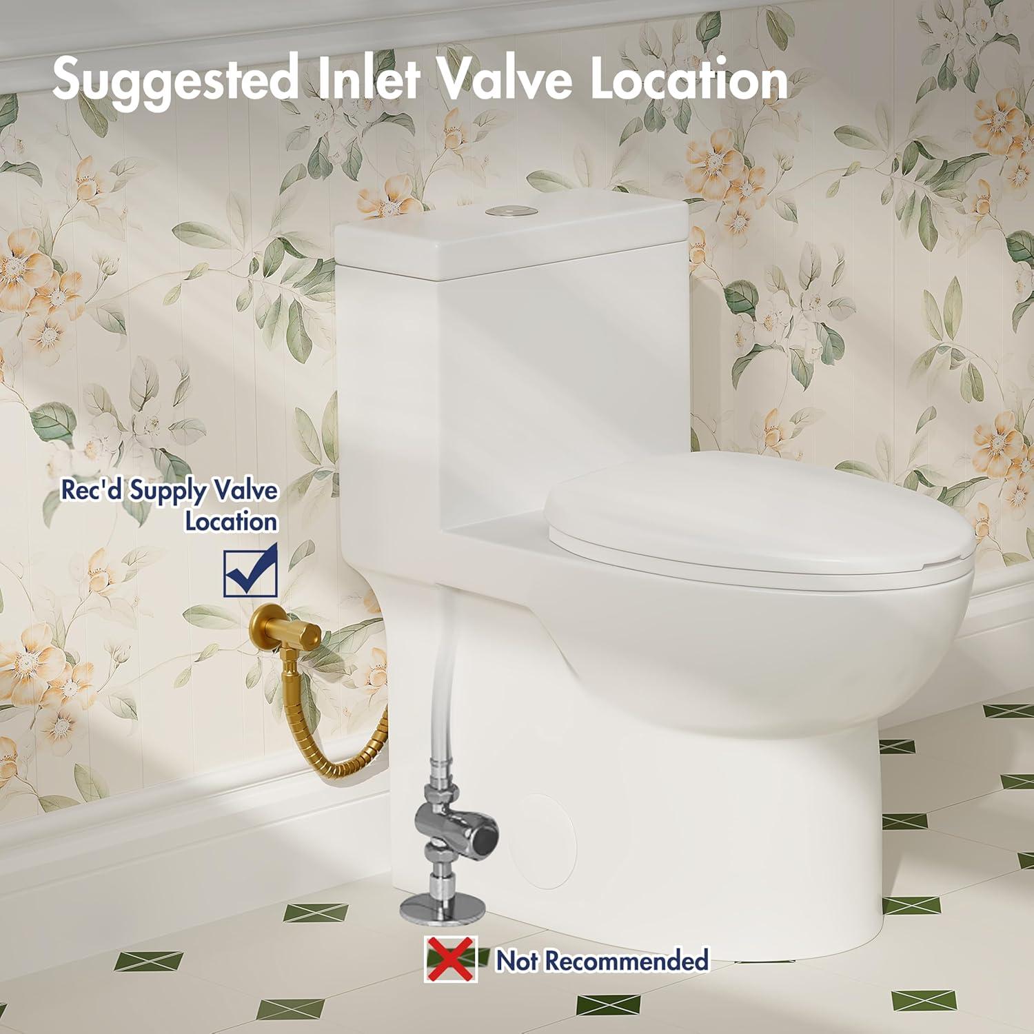 Denbigh Chair Height Elongated Comfort Height One-Piece Toilet (Seat Included)