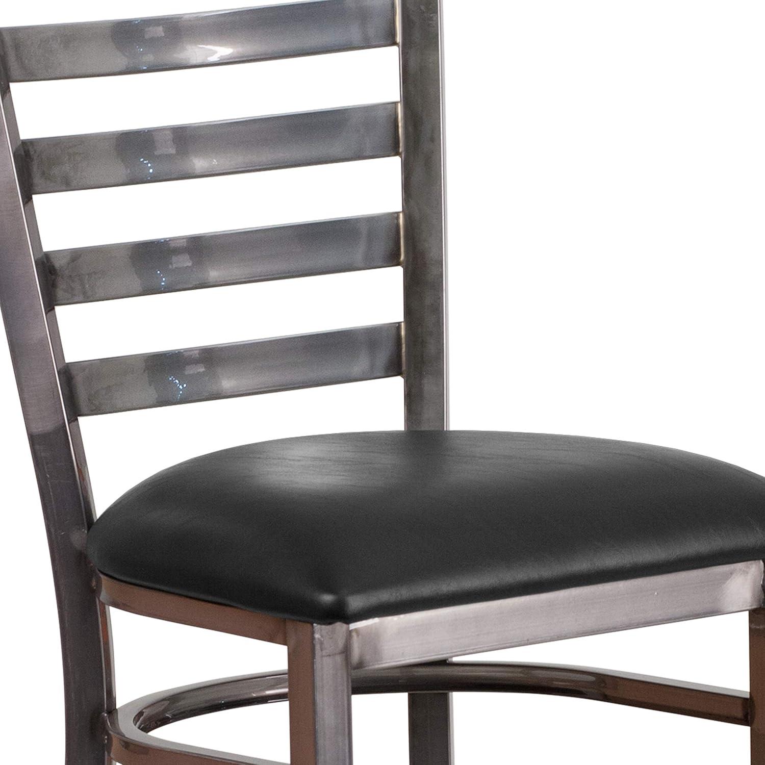 Flash Furniture Brixton Hercules Series Ladder Back Metal Restaurant Barstools