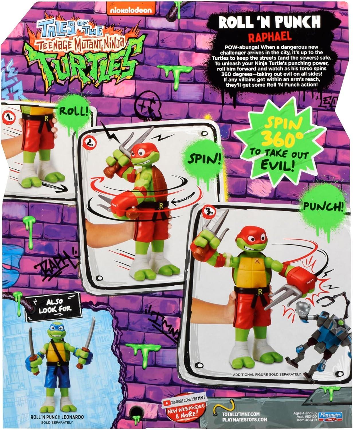 Teenage Mutant Ninja Turtles Raphael Roll-N-Punch Giant Action Figure